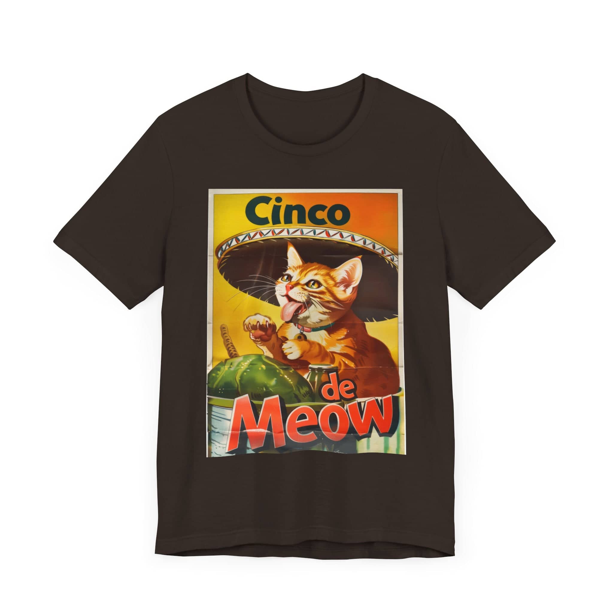 Cinco de Meow Classic Movie Unisex Jersey Short Sleeve Tee