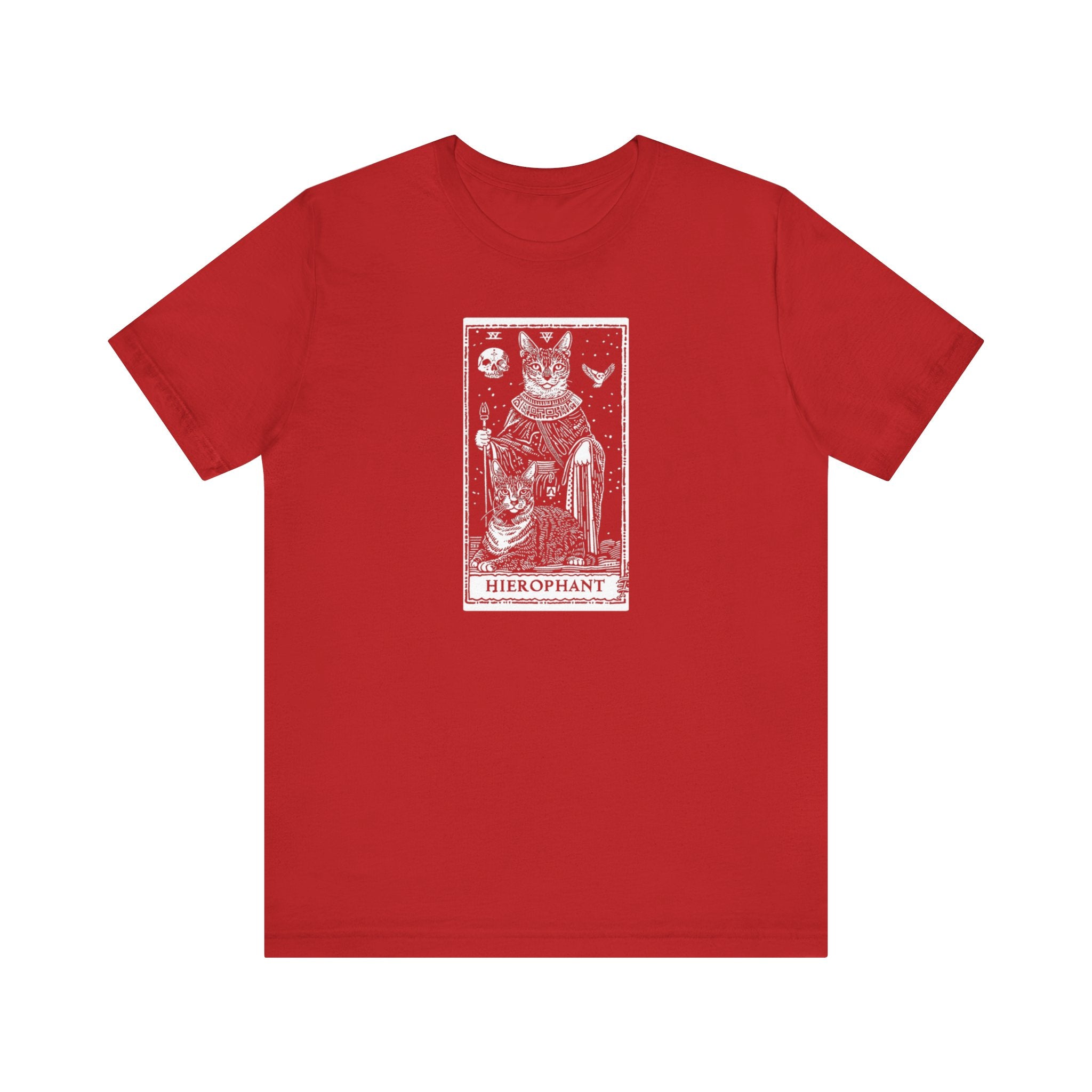 Hierophant Tarot Cat T-Shirt