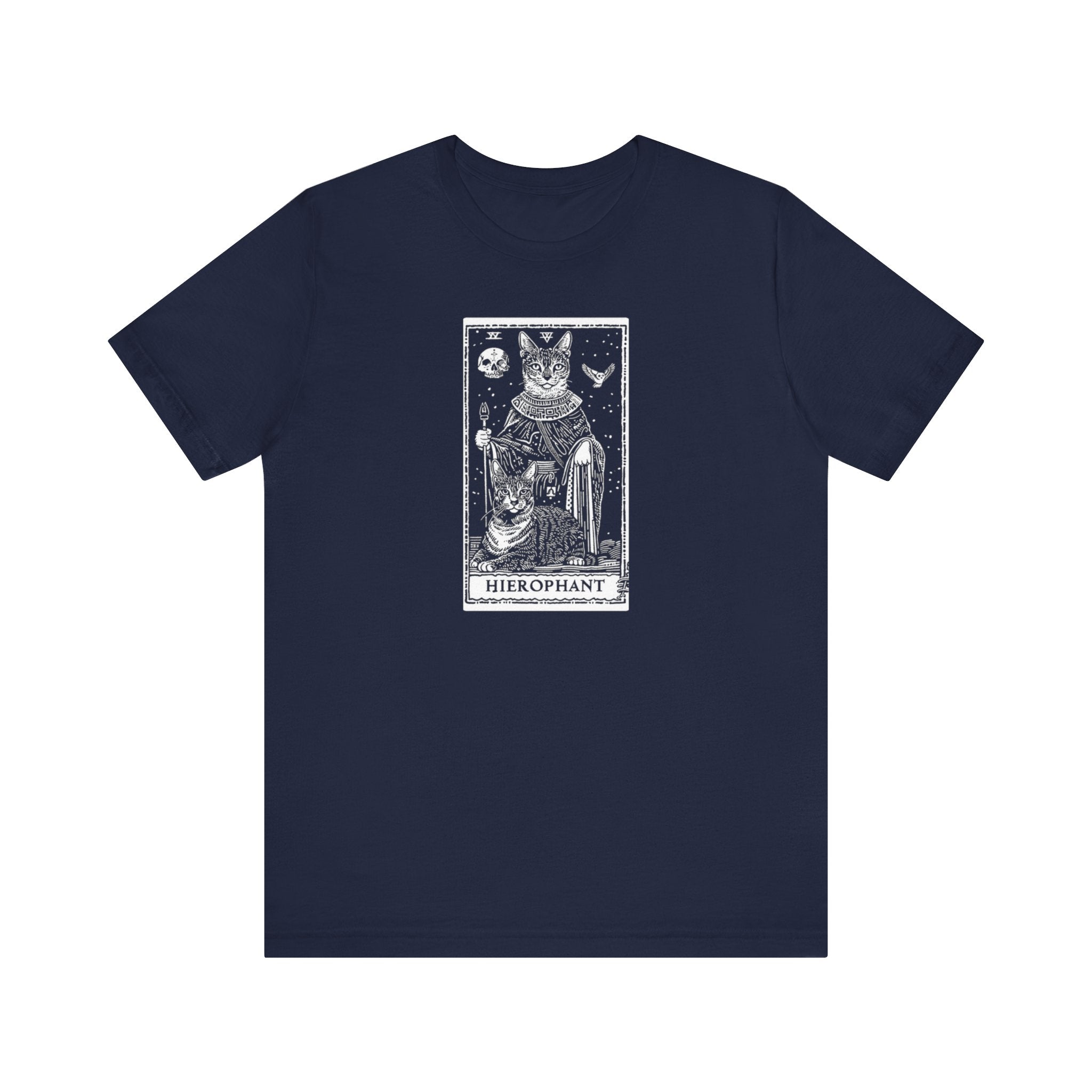 Hierophant Tarot Cat T-Shirt