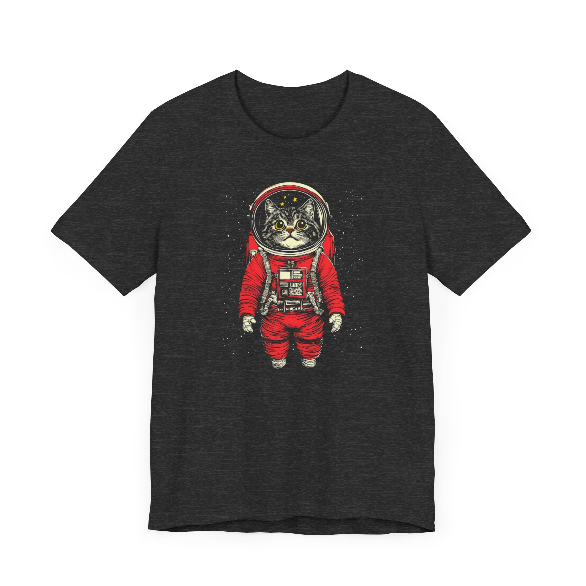 Red Spacesuit Cat T-Shirt