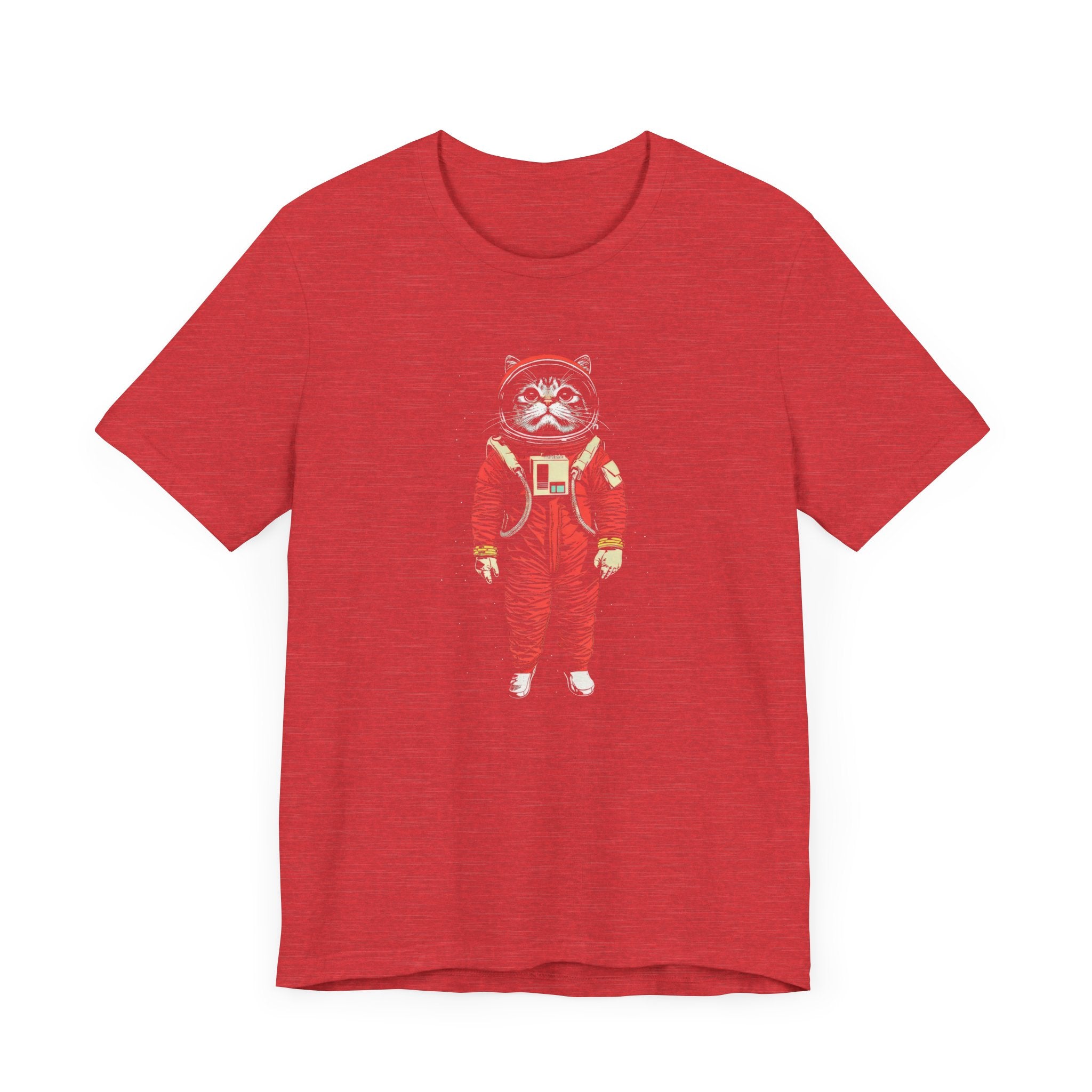 Adorable Cat Astronaut Graphic Tee
