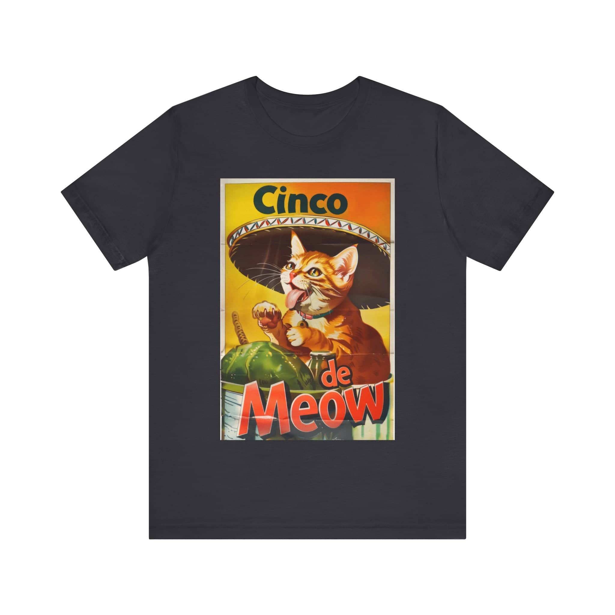 Cinco de Meow Classic Movie Unisex Jersey Short Sleeve Tee