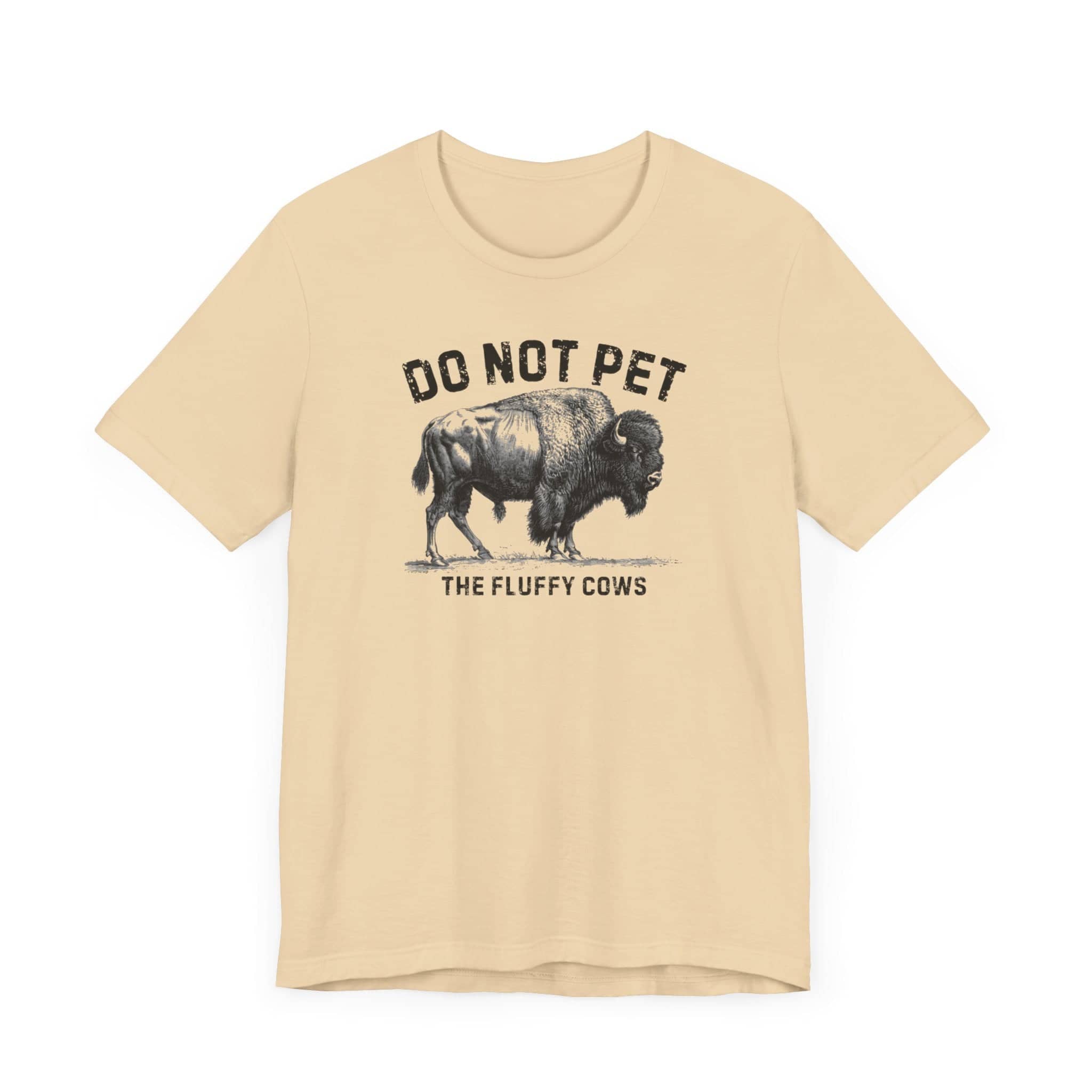 Do Not Pet The Fluffy Cows Shirt Funny Animal Lover Tee