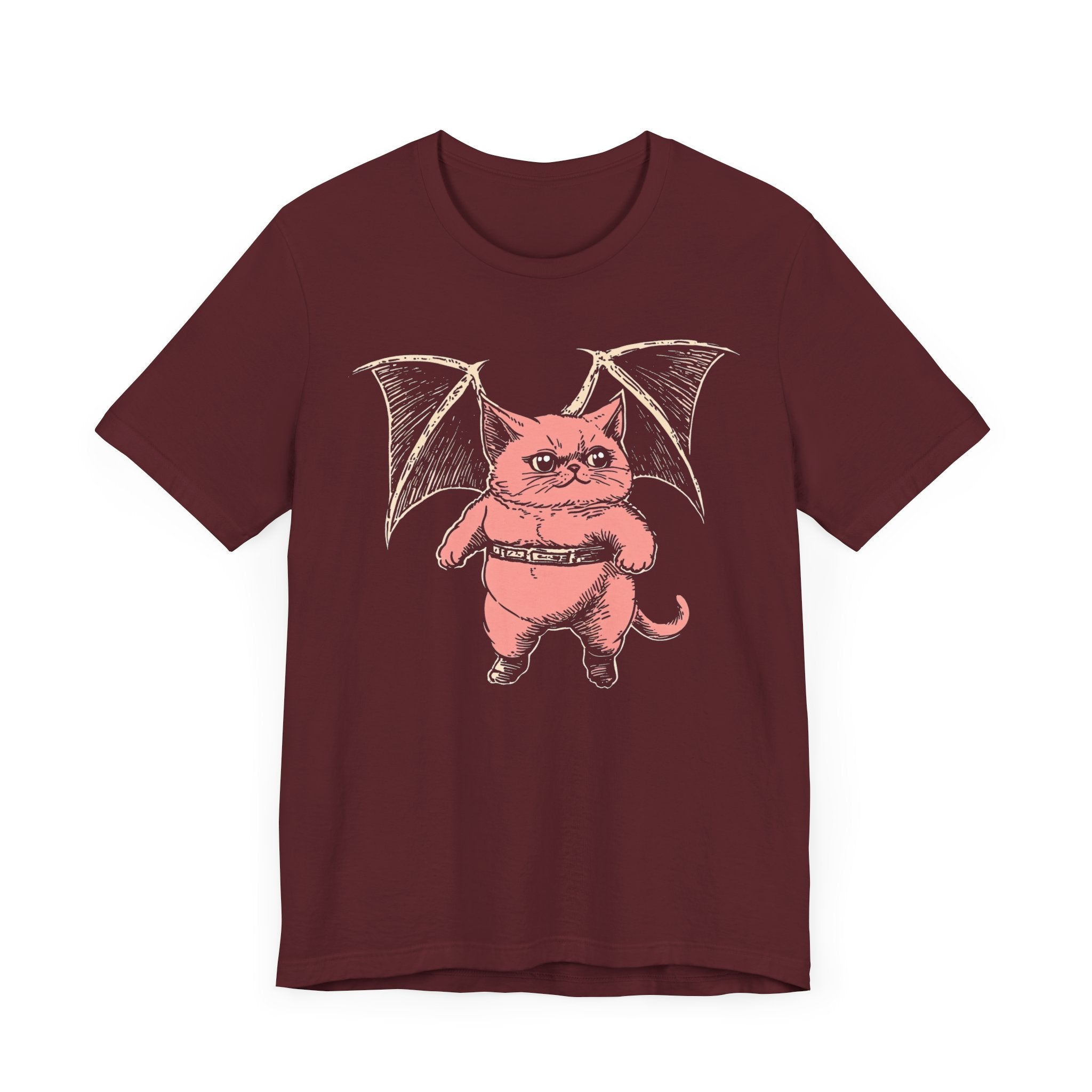 Bat-Winged Cat Graphic Tee