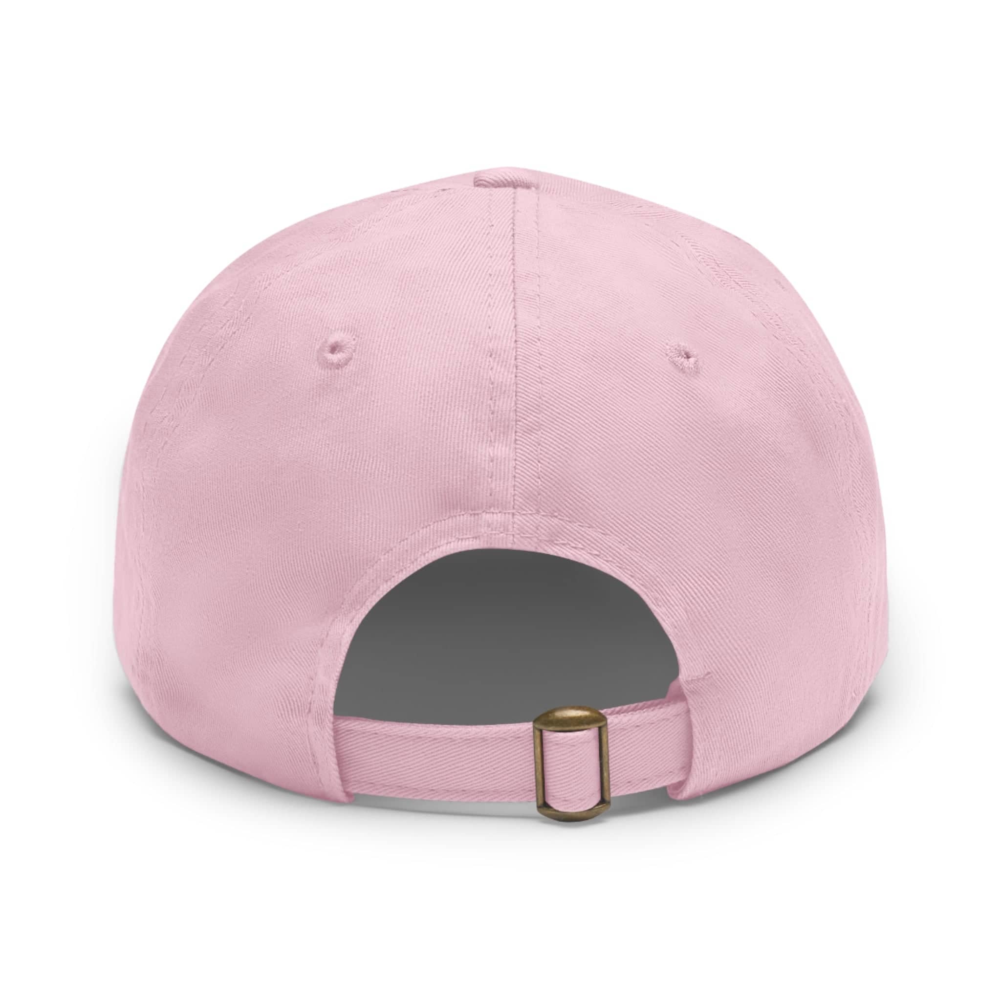 Department of HUH Cat Dad Hat with Leather Patch (Round)