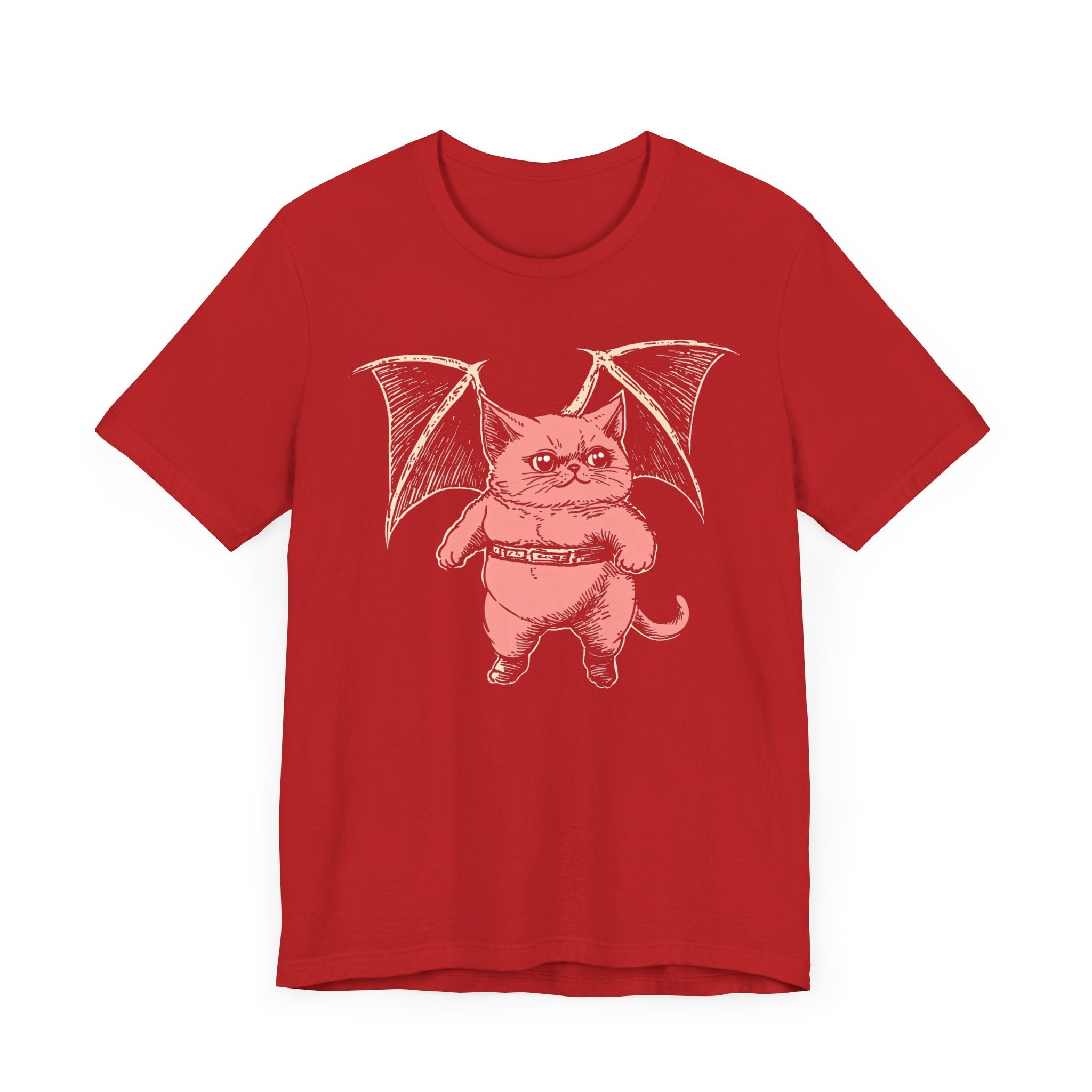 Bat-Winged Cat Graphic Tee