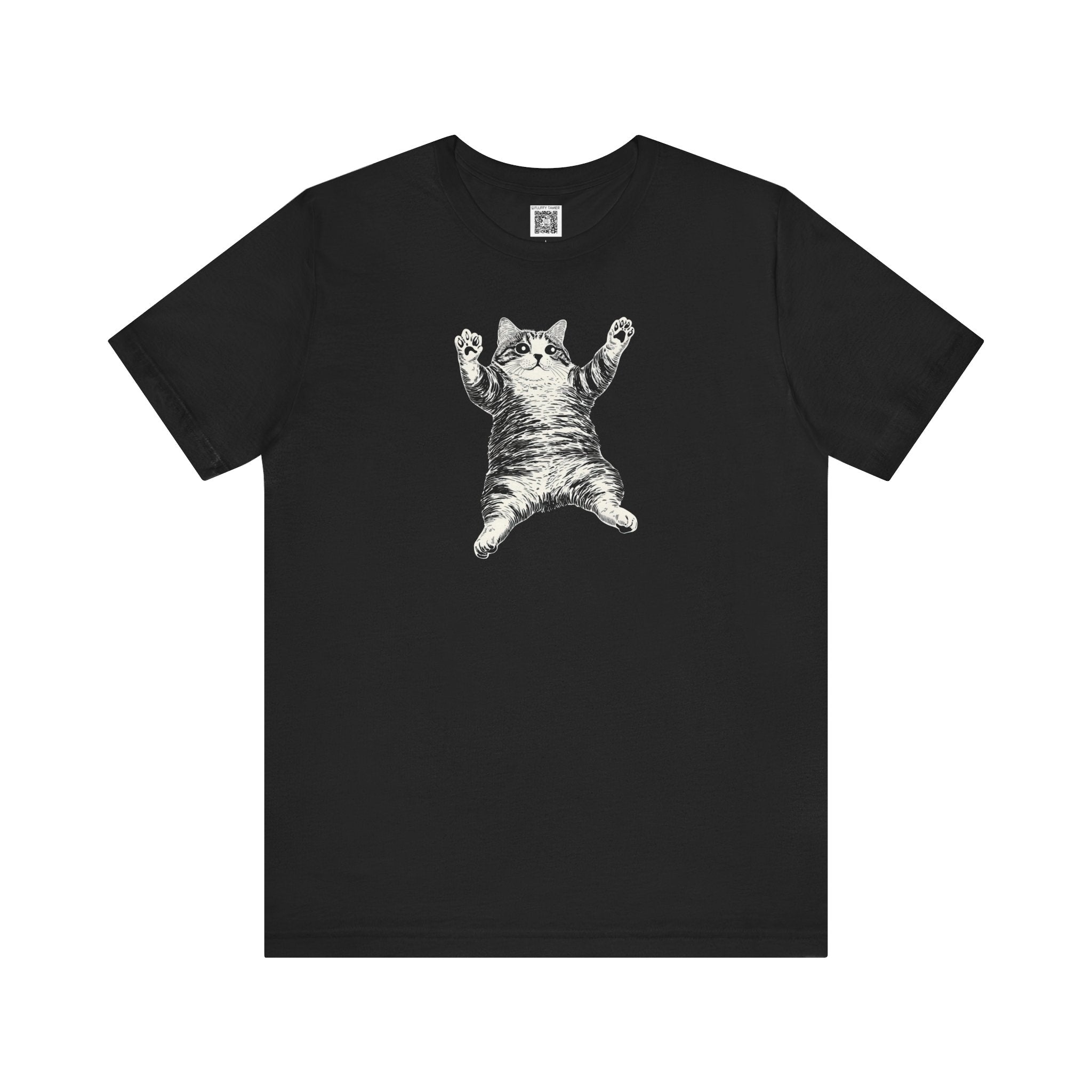 Playful Cat Graphic Tee