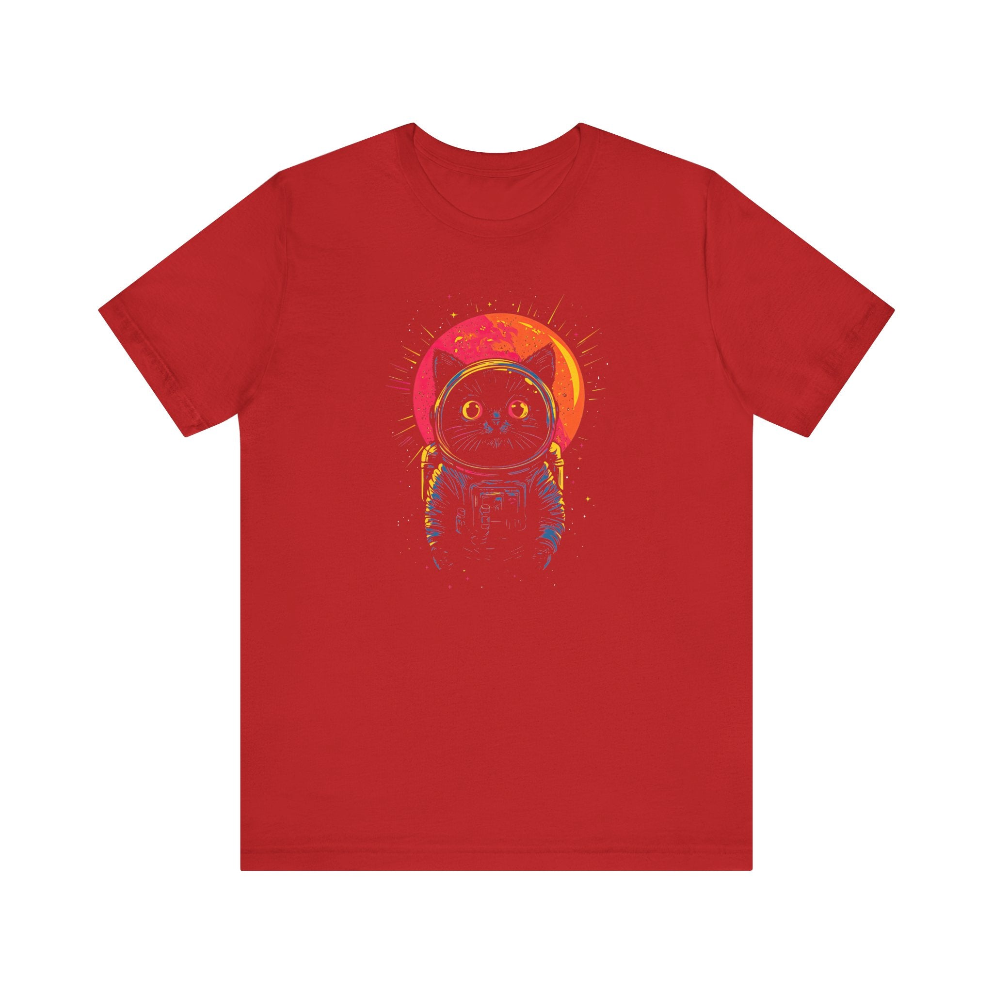 Astronaut Black Cat T-Shirt