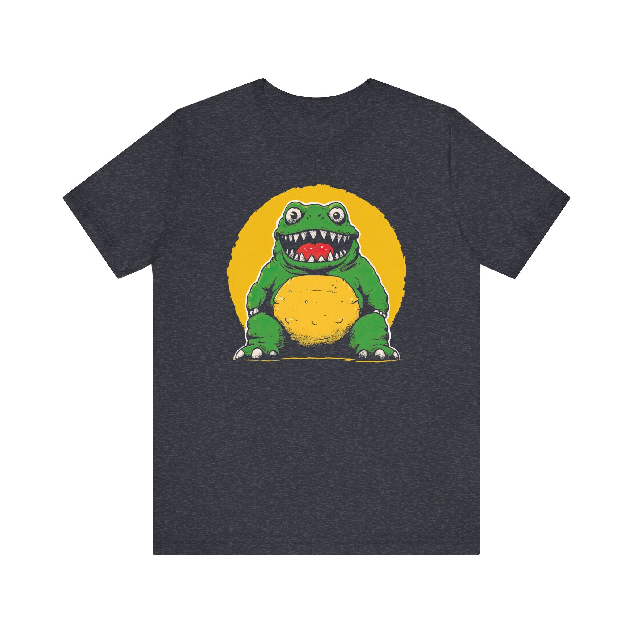 Playful Monster Frog Graphic Tee
