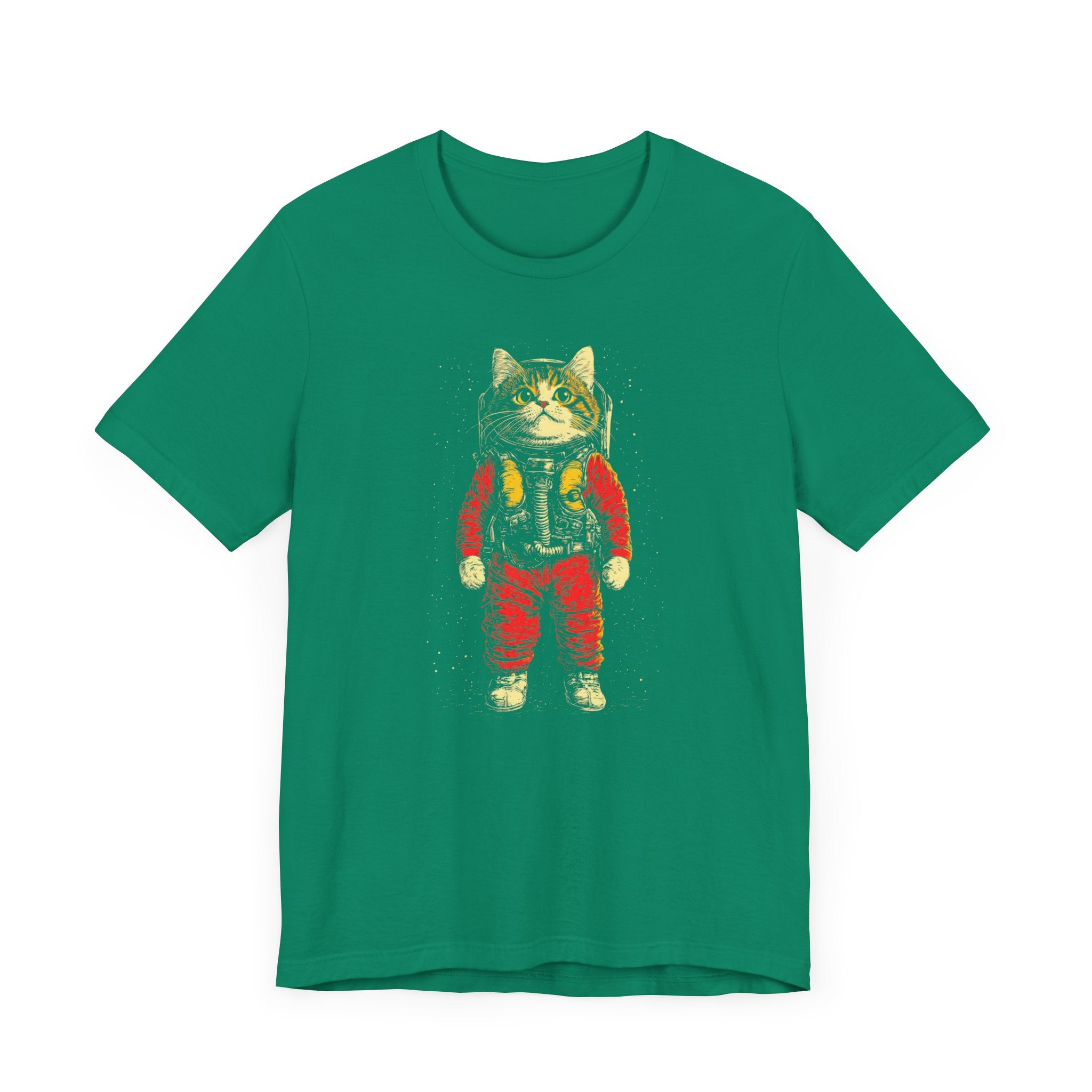 Retro Spacesuit Cat T-Shirt