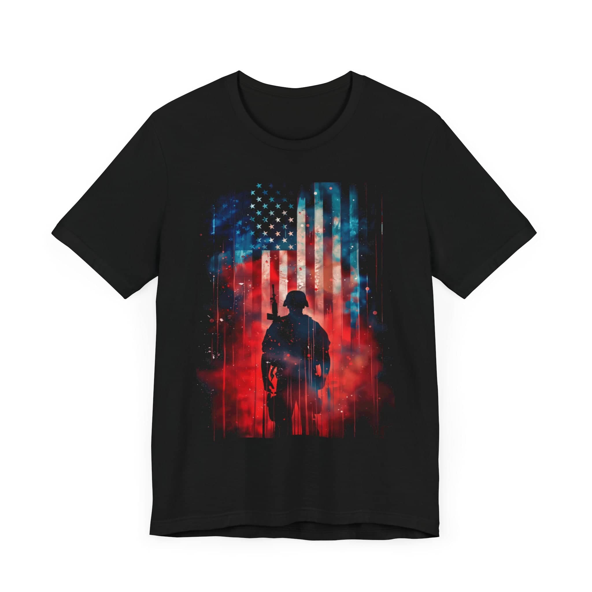 Brave Guardian: American Hero T-Shirt Unisex Jersey Short Sleeve Tee