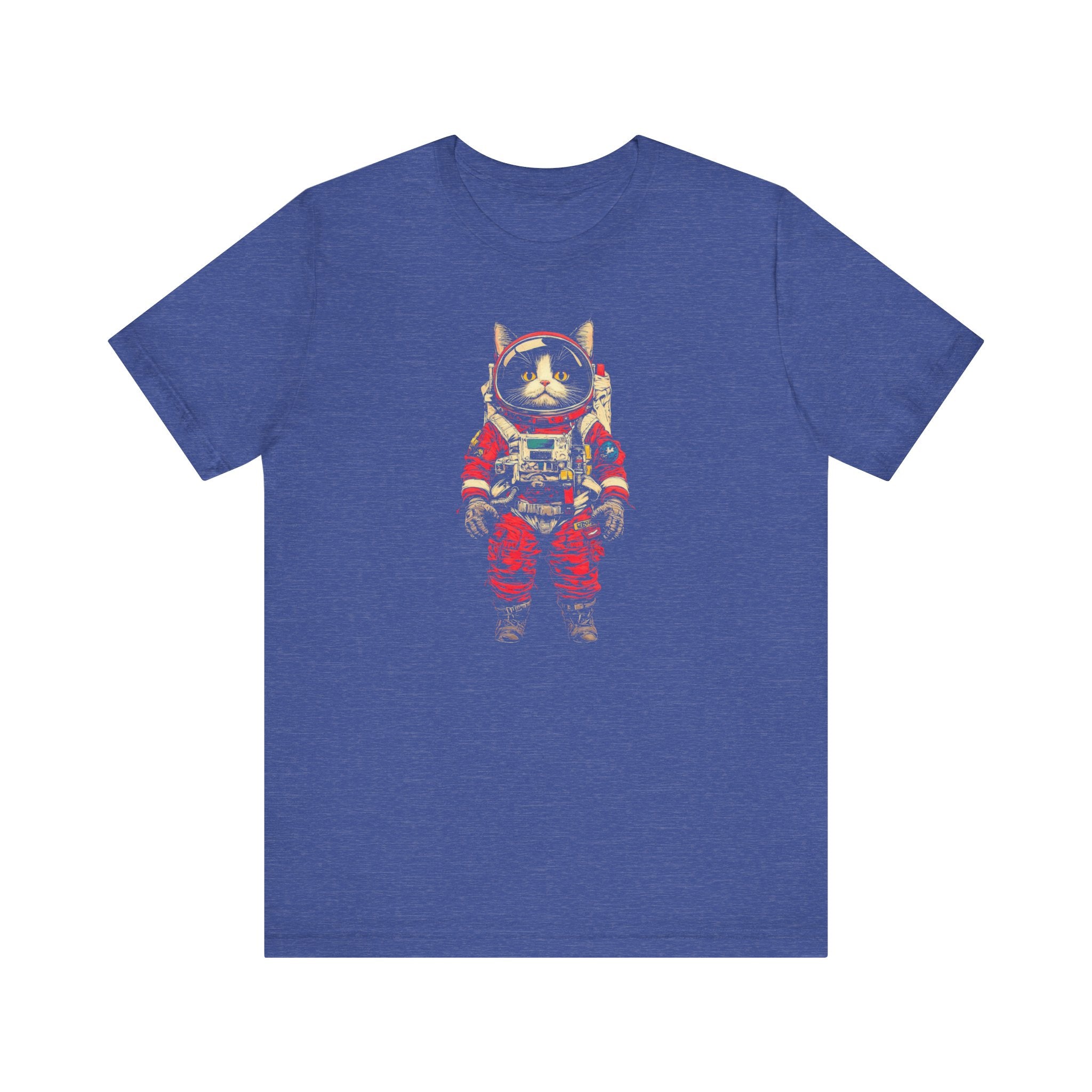 Fearless Space Cat Astronaut Graphic Tee