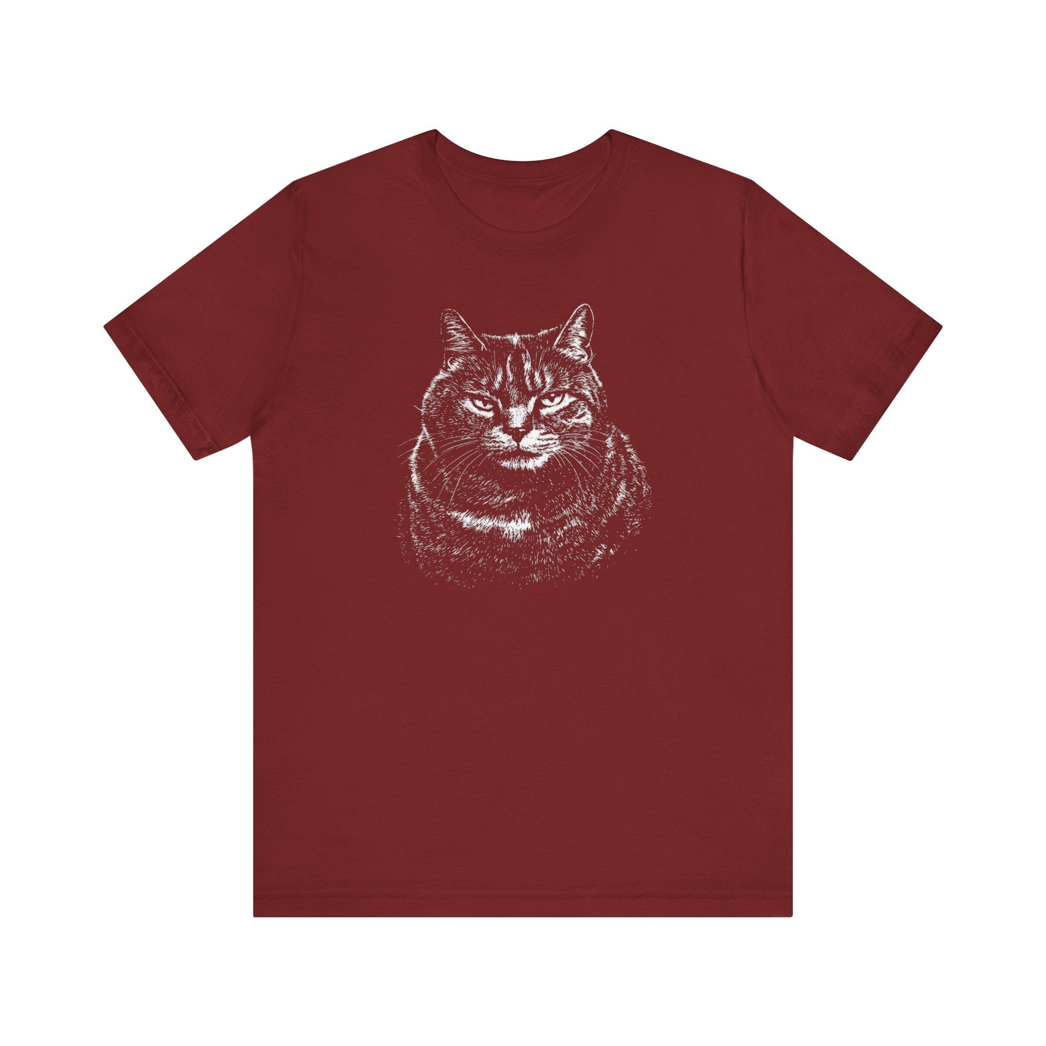 Grumpy Cat Face T-Shirt – Hilarious Cat Lover Tee