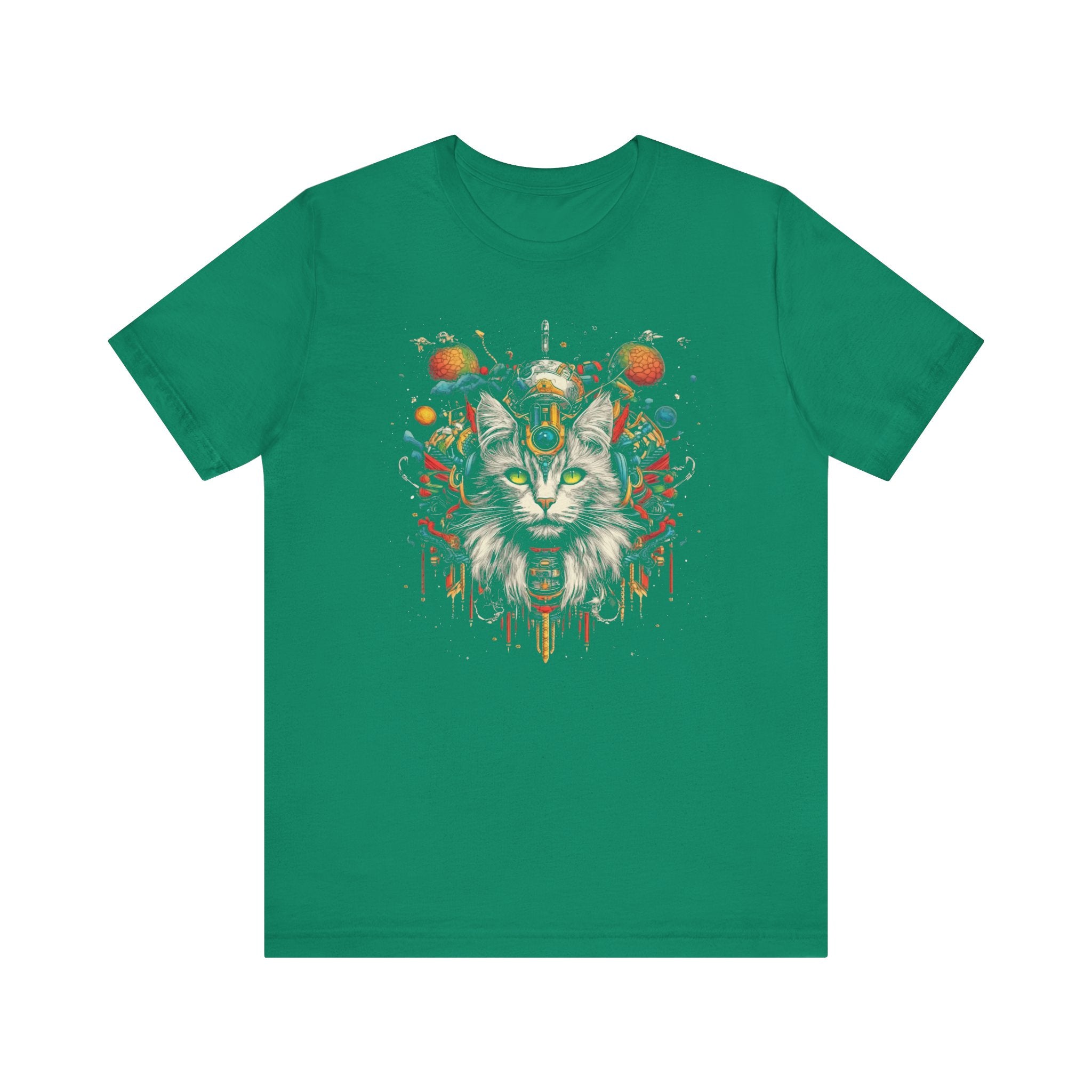 Psychedelic Cosmic Cat T-Shirt