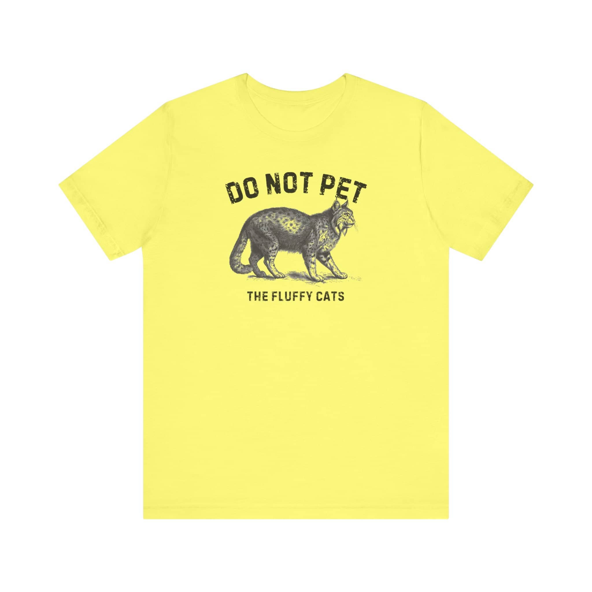 Do Not Pet The Fluffy Cats Shirt Funny Animal Lover Tee