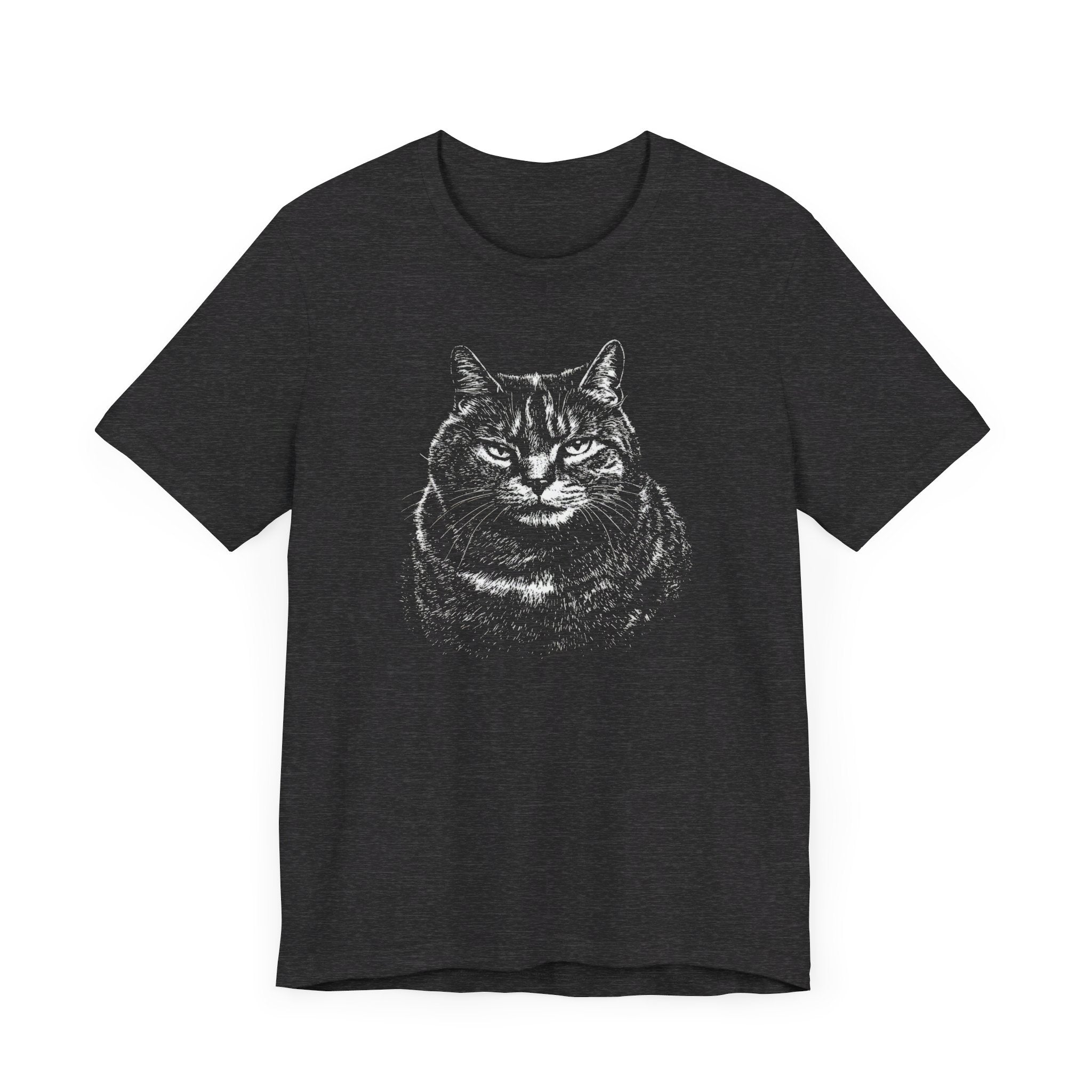 Grumpy Cat Face T-Shirt – Hilarious Cat Lover Tee