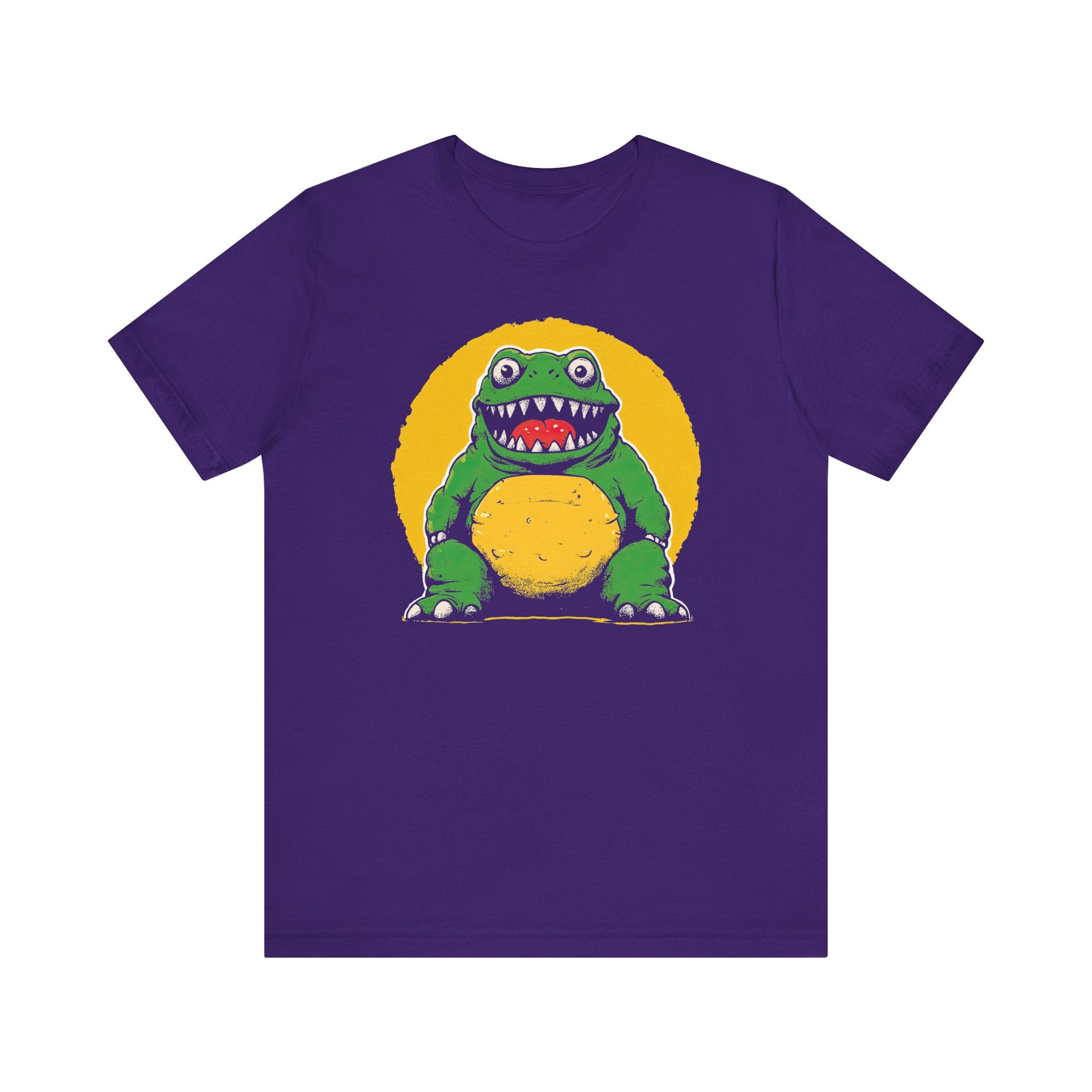 Playful Monster Frog Graphic Tee