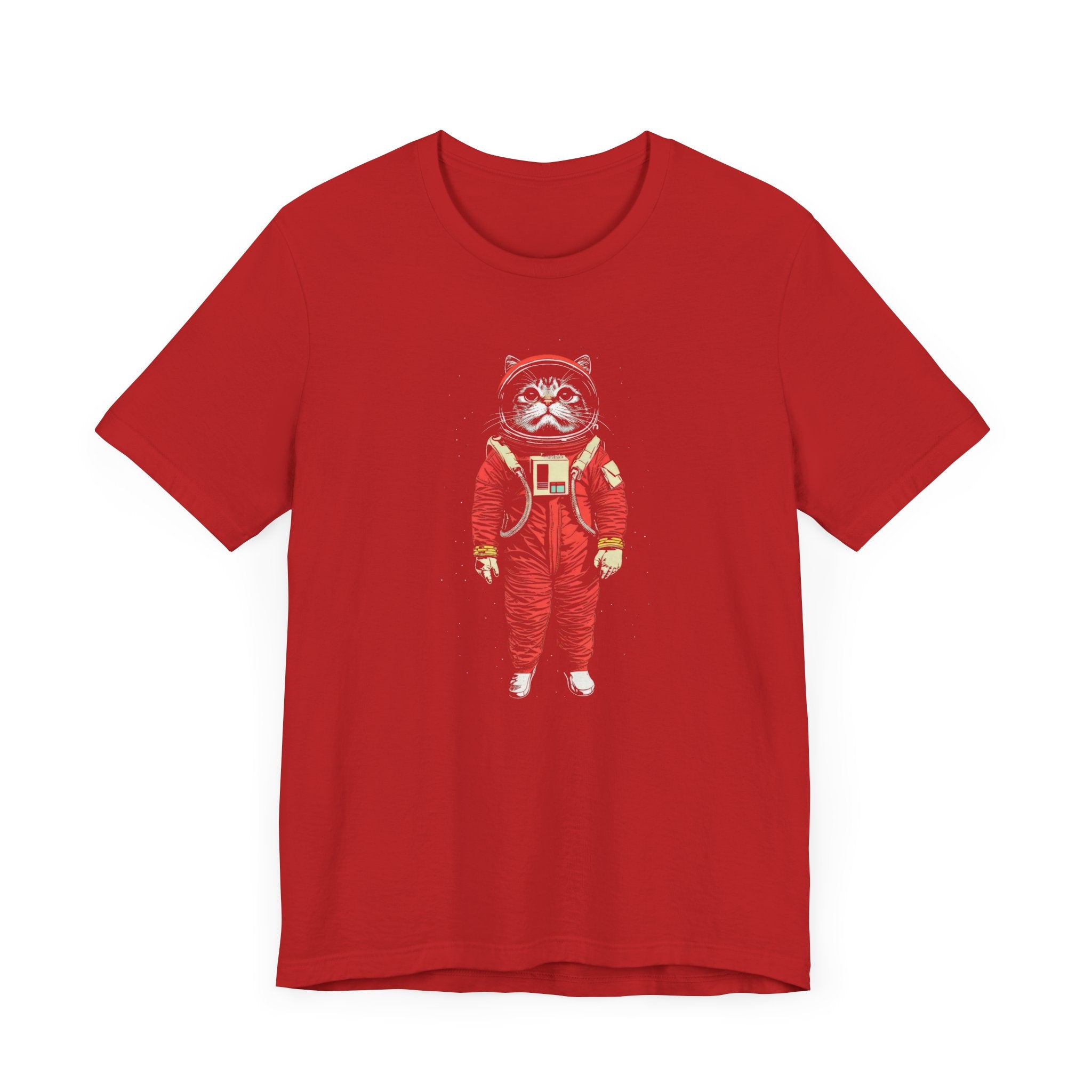 Adorable Cat Astronaut Graphic Tee
