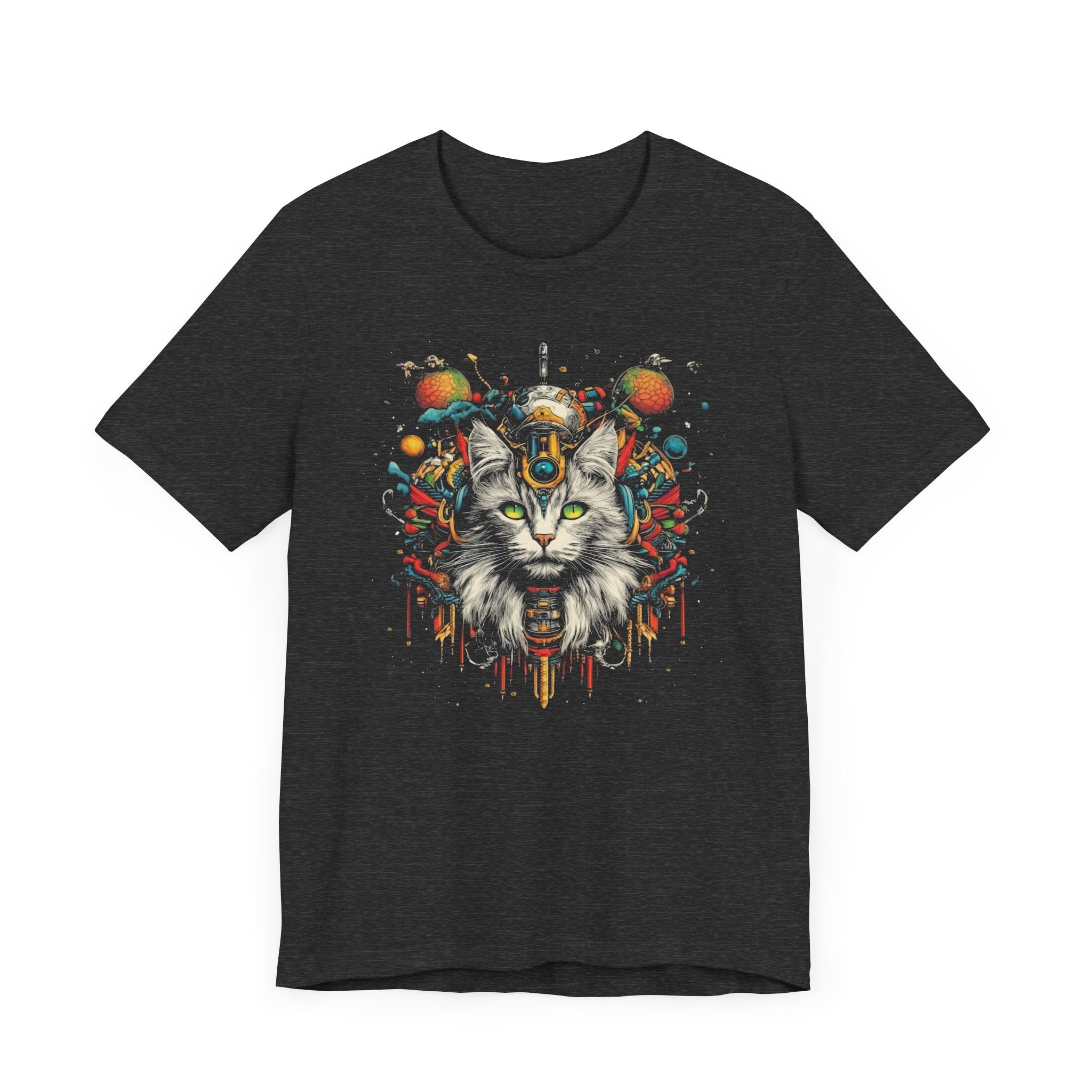 Psychedelic Cosmic Cat T-Shirt