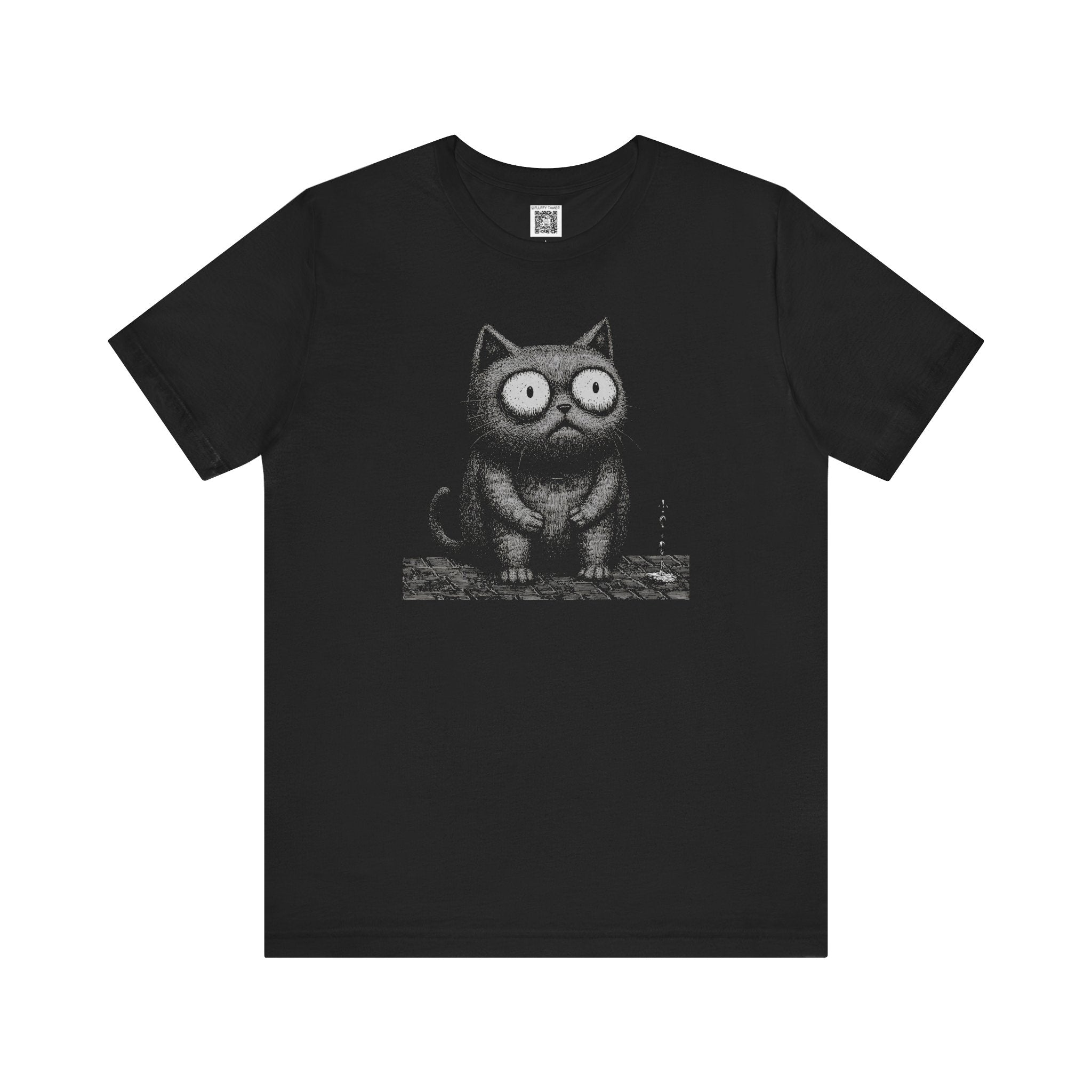 Whimsical Cat Graphic Tee