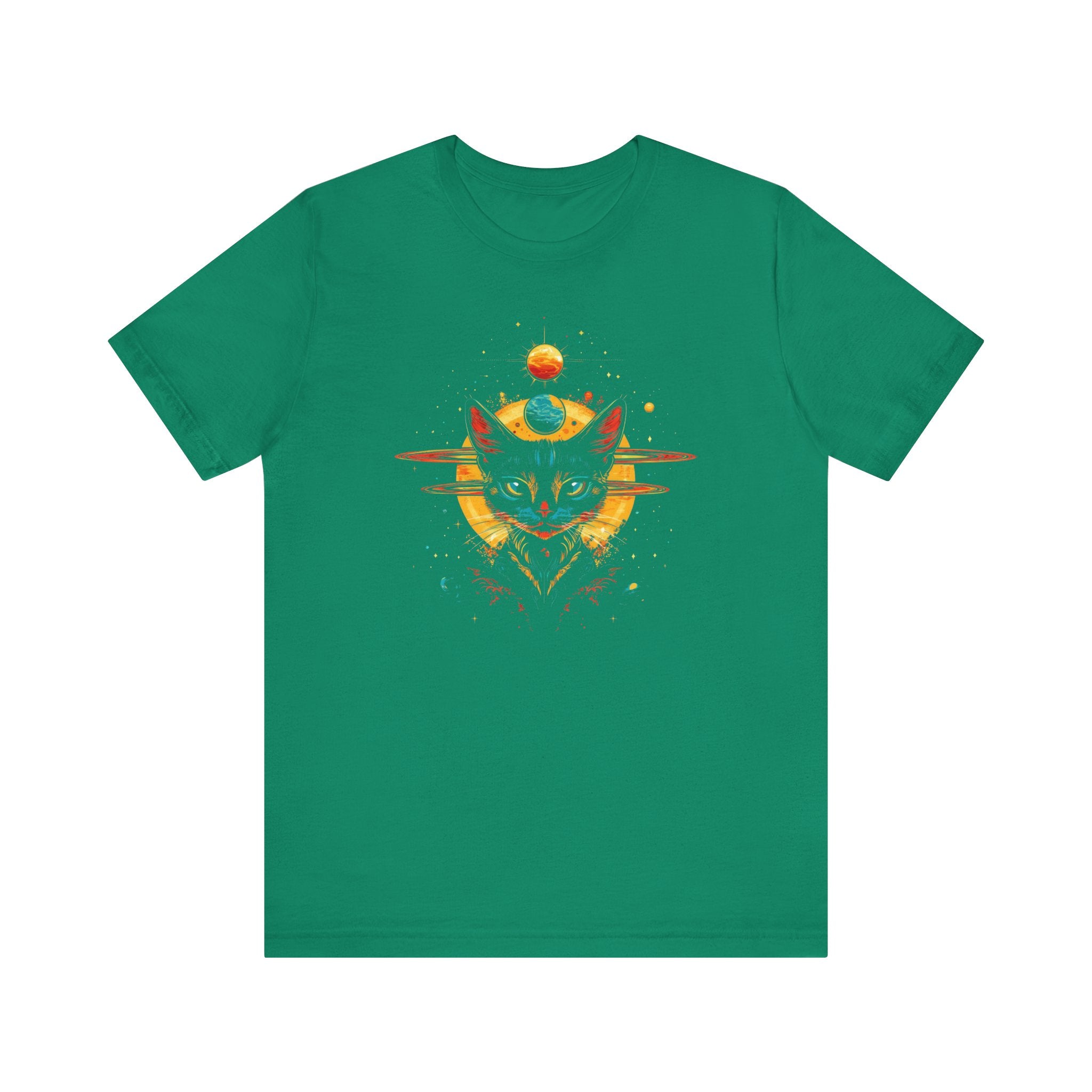 Cosmic Cat Galaxy T-Shirt