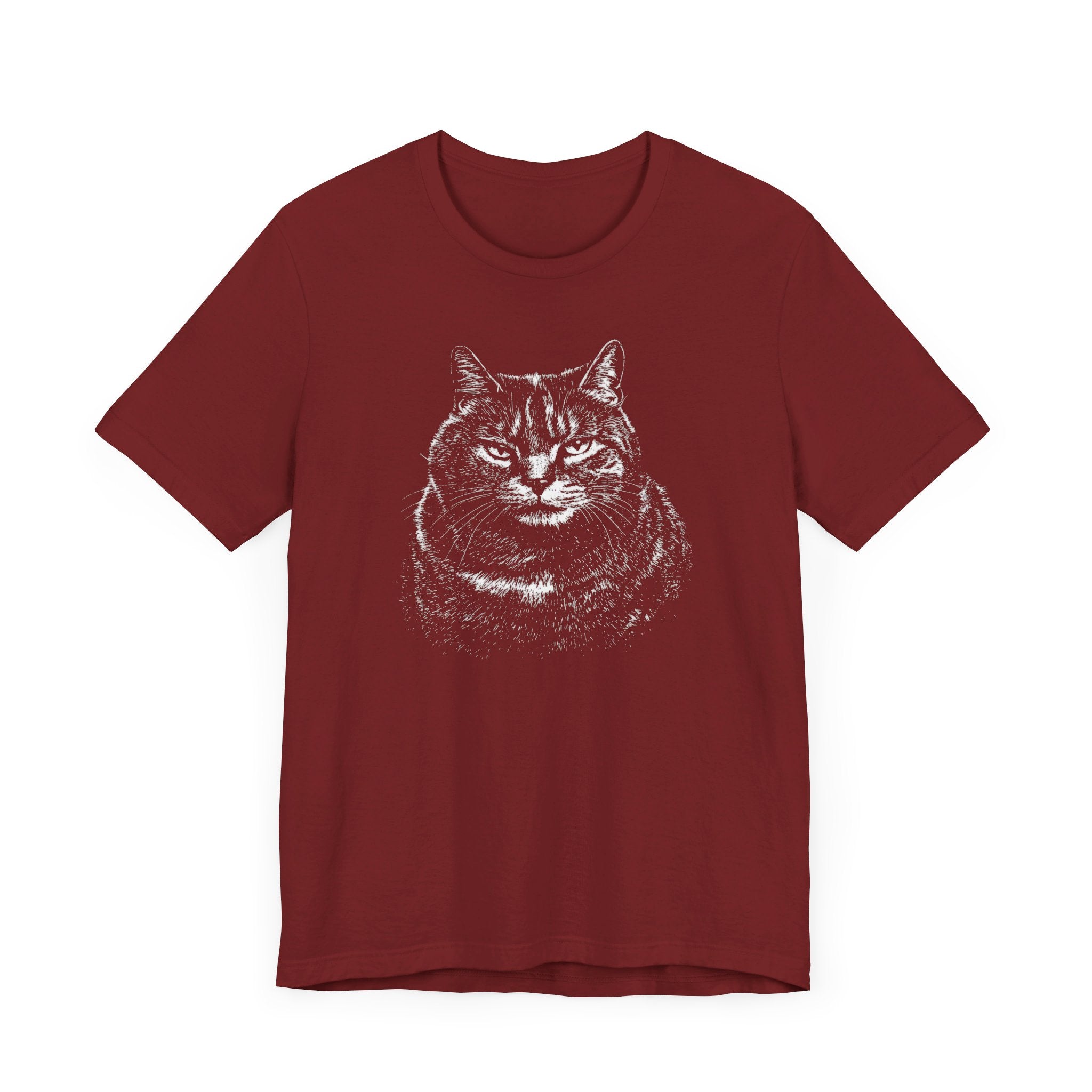 Grumpy Cat Face T-Shirt – Hilarious Cat Lover Tee