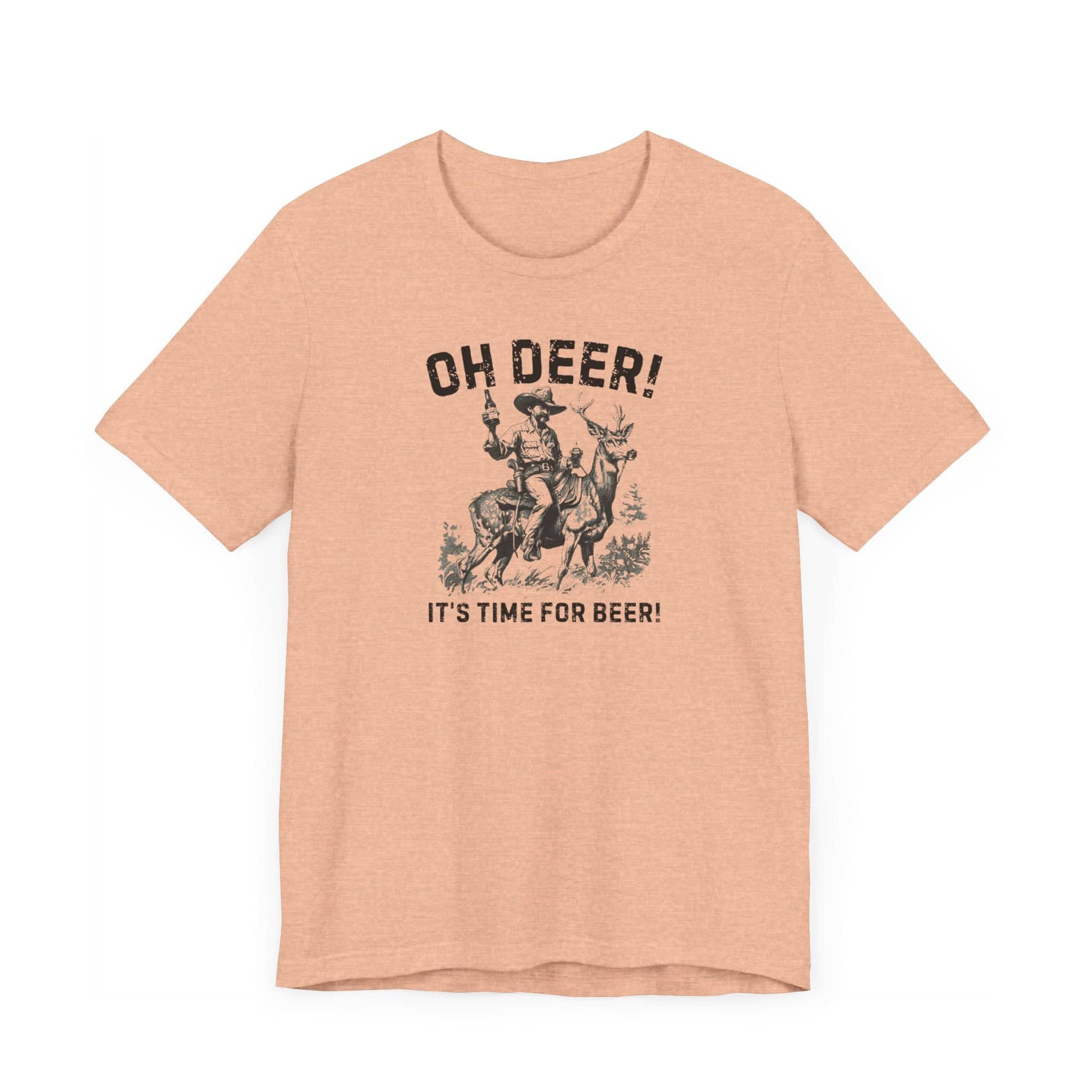 Oh Deer Its Time For Beer Shirt Funny Drinking Tee