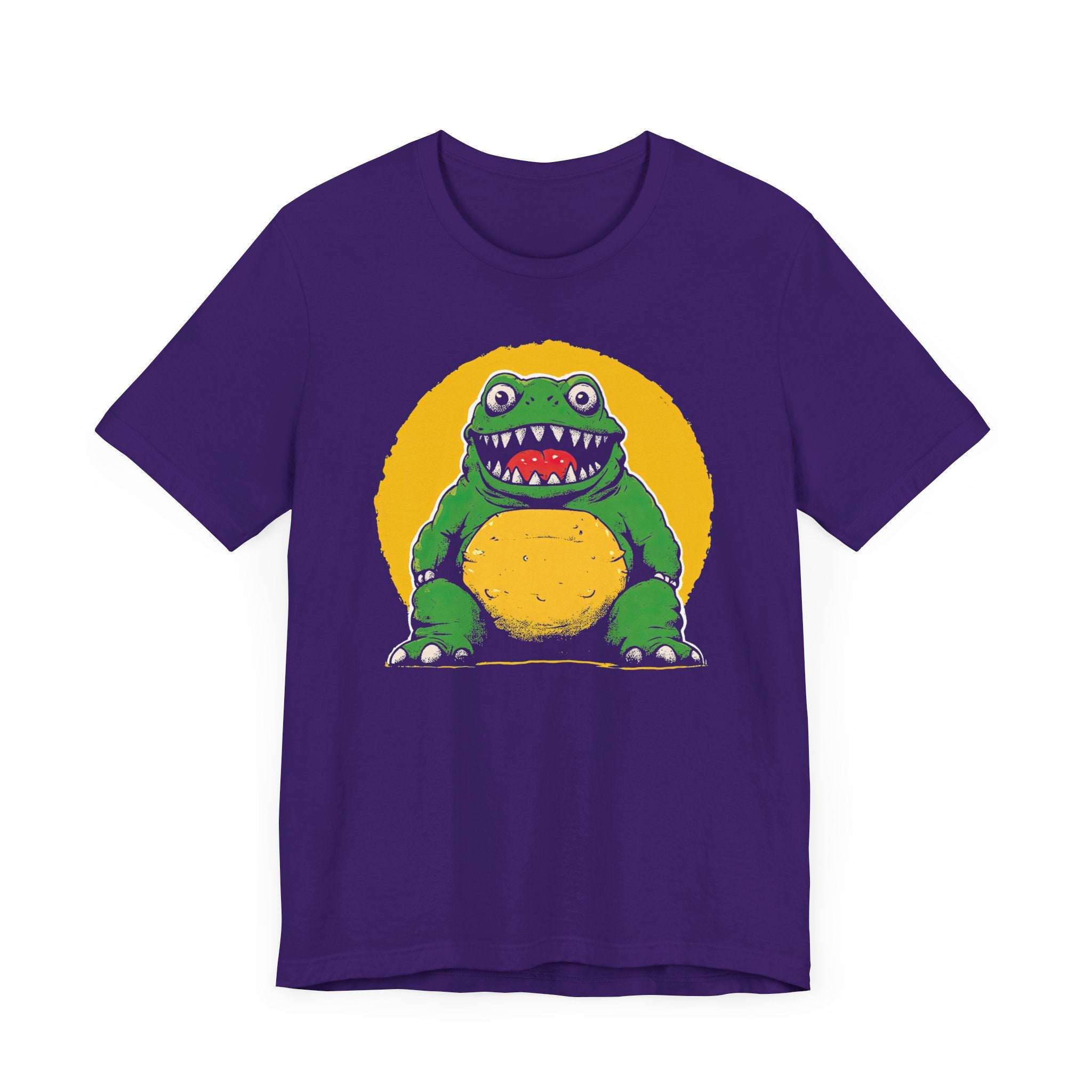 Playful Monster Frog Graphic Tee