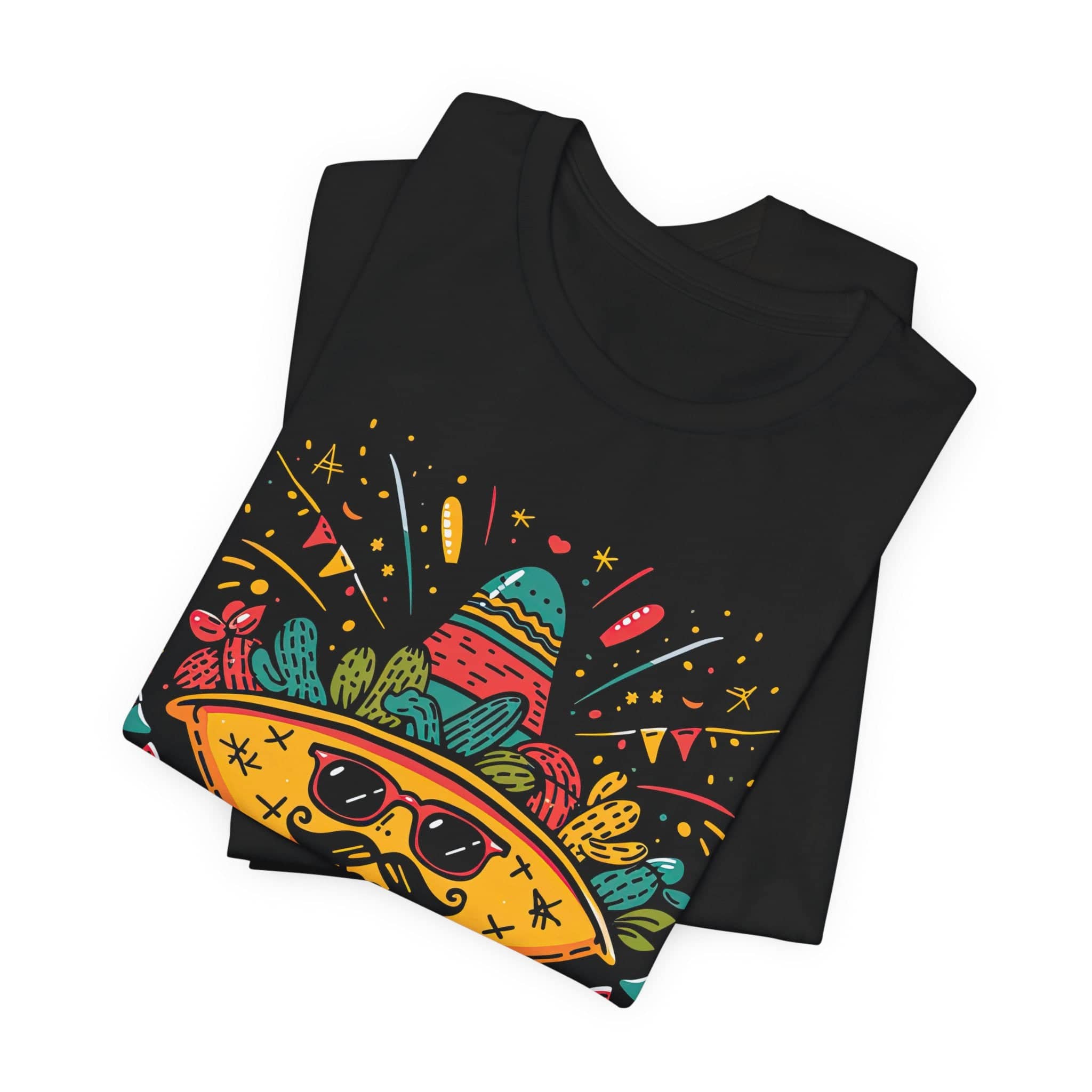 Fiesta Forever - 'Taco 'bout a Fiesta!' Party T-Shirt Unisex Jersey Short Sleeve Tee