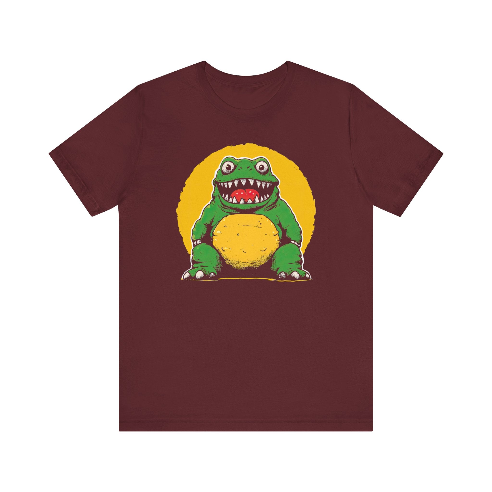 Playful Monster Frog Graphic Tee