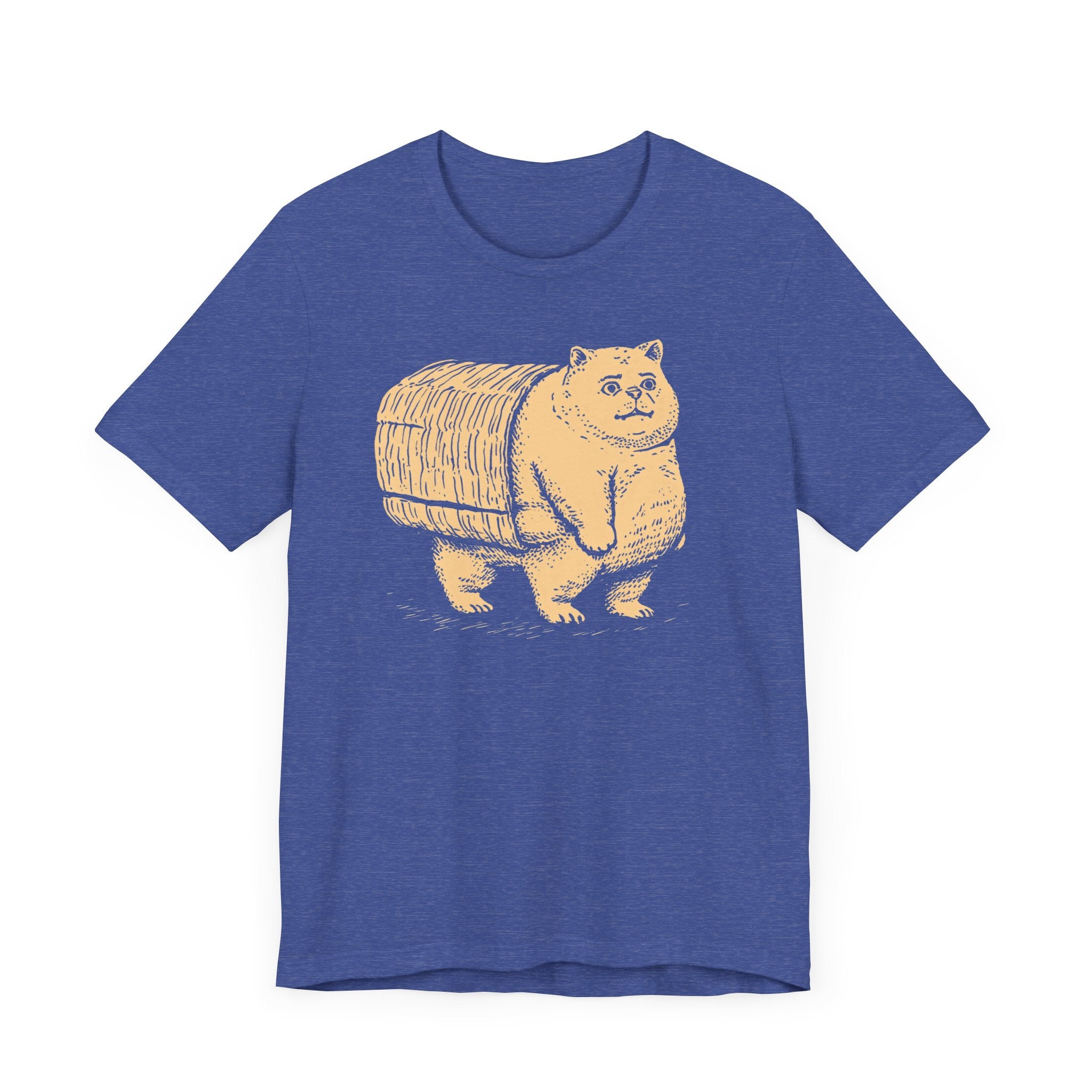 Cat Carrying Basket Graphic Tee