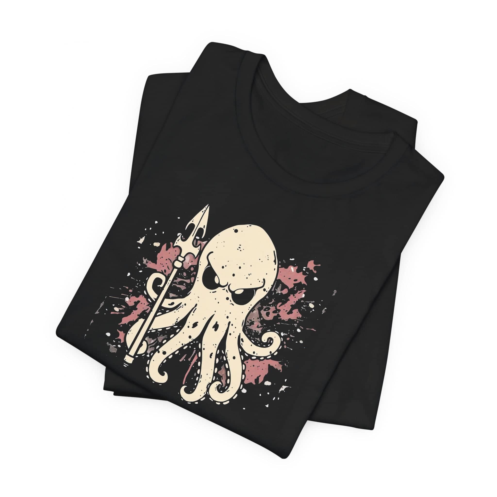Octopus Warrior Graphic T-Shirt