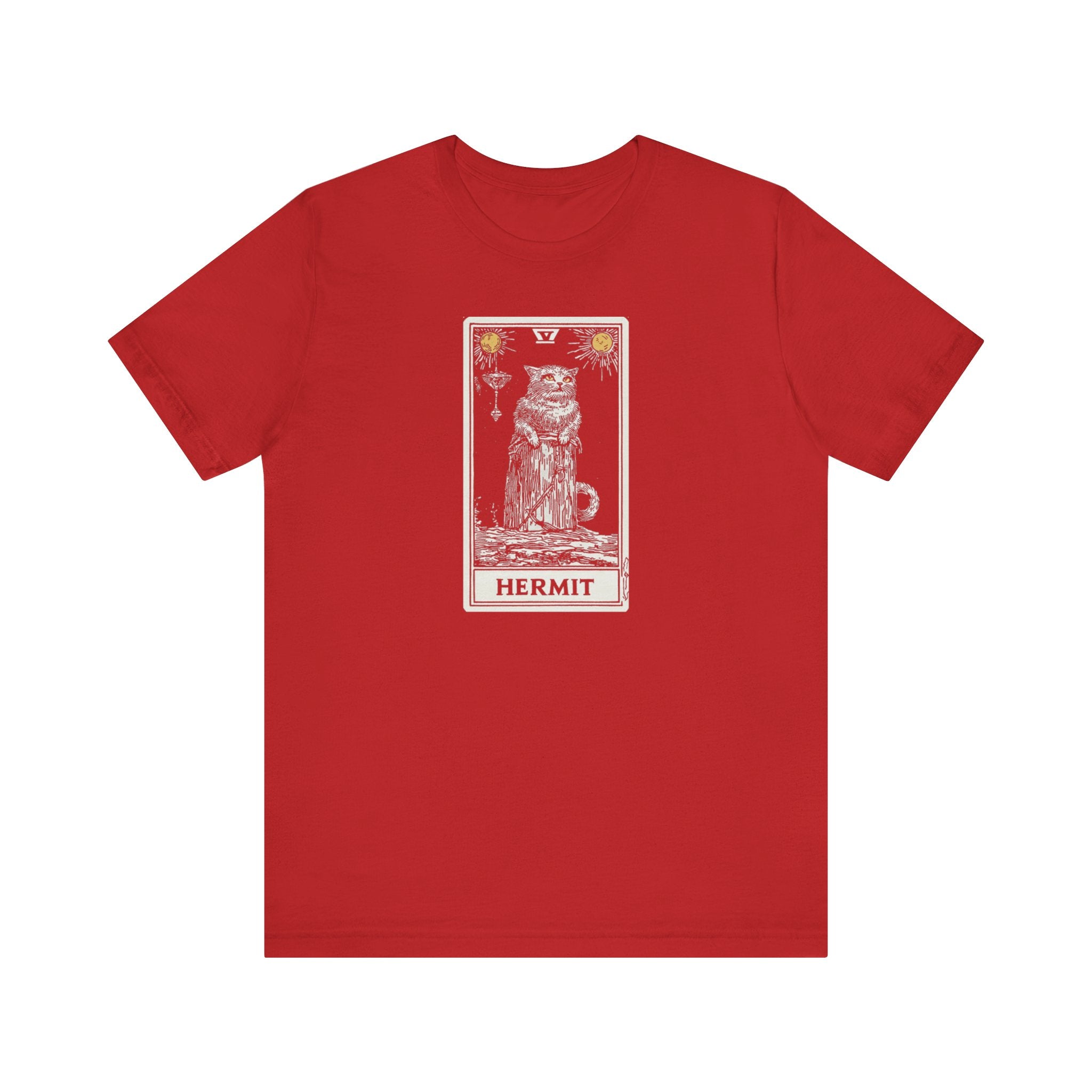 Hermit Tarot Cat T-Shirt