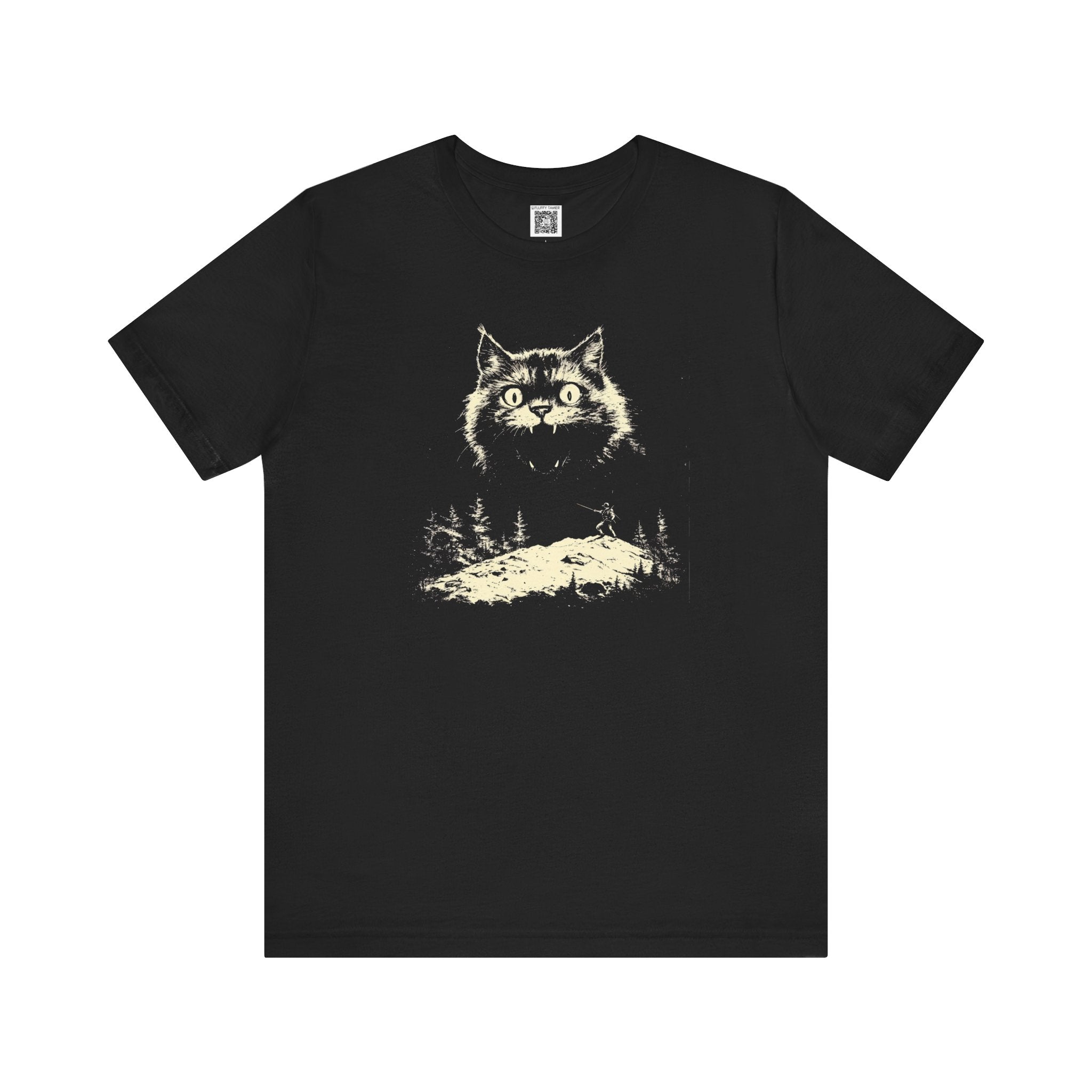 Whimsical Cat Graphic Tee