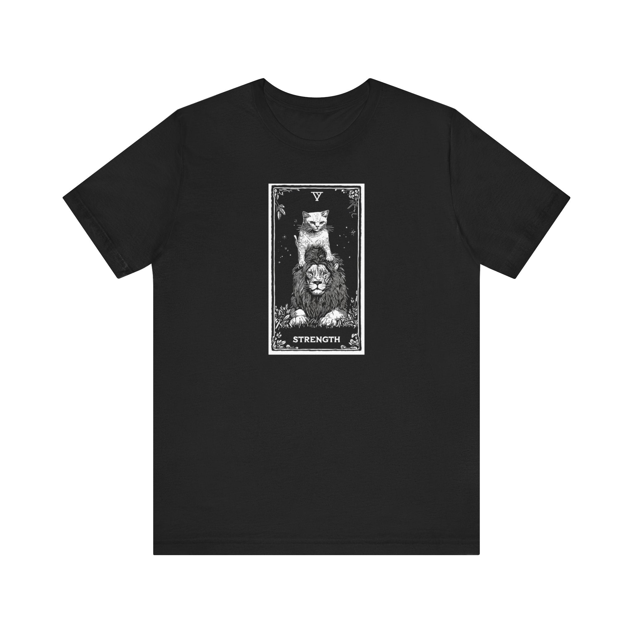 Strength Tarot Cat T-Shirt