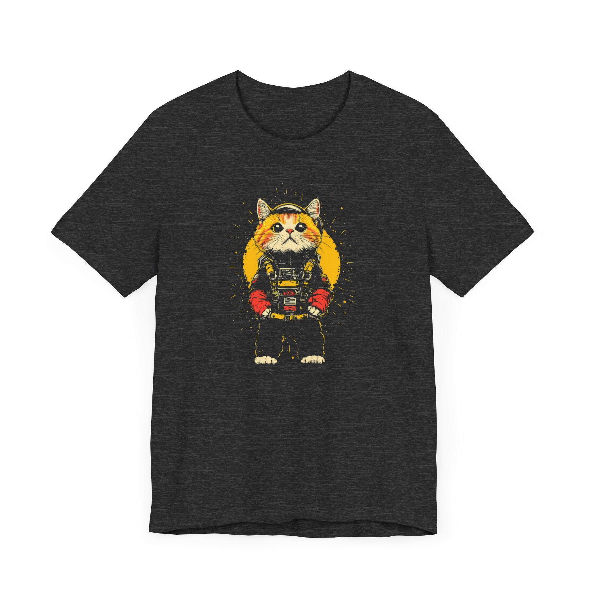 Space Cat Astronaut Graphic Tee