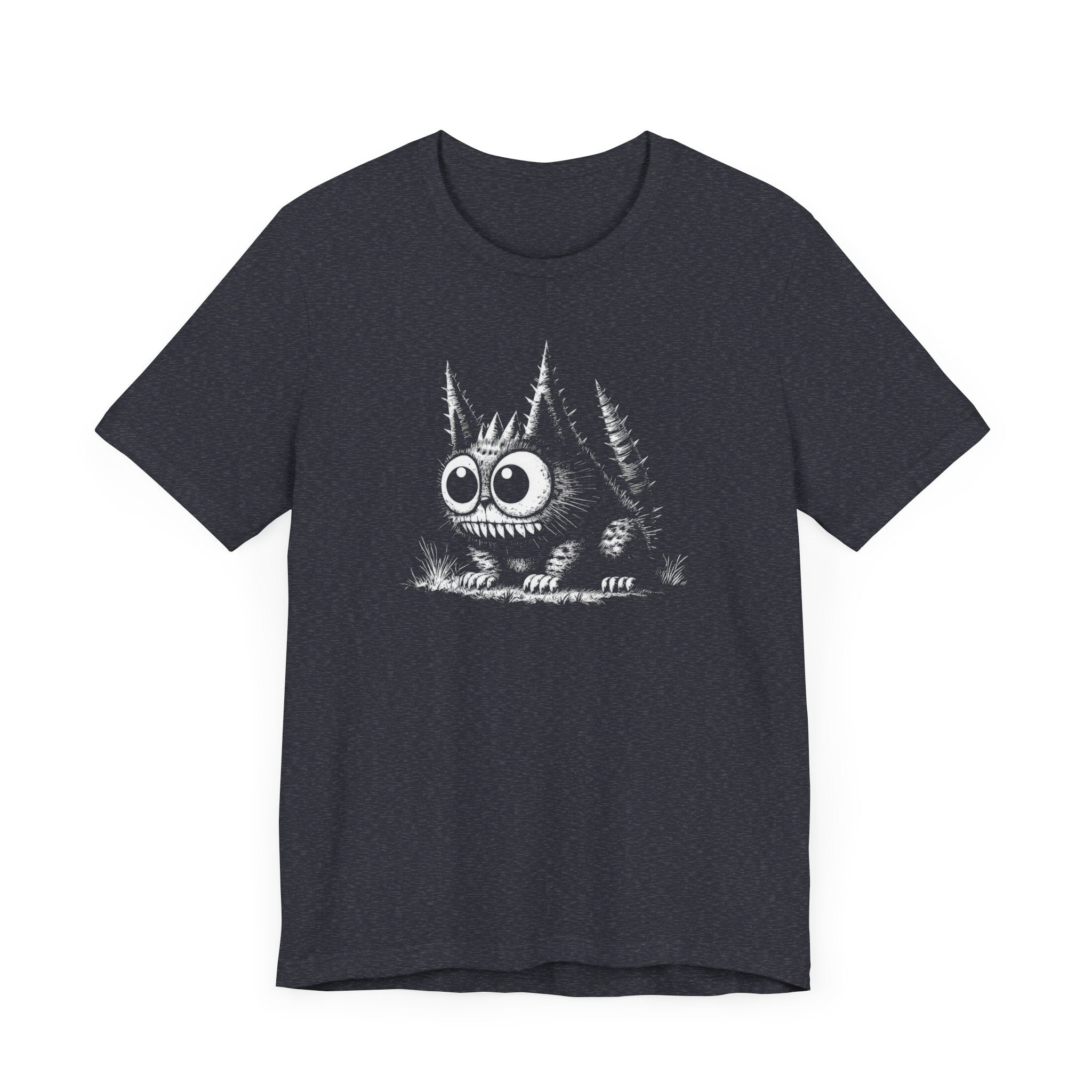 Spiky-Eyed Creature Graphic Tee