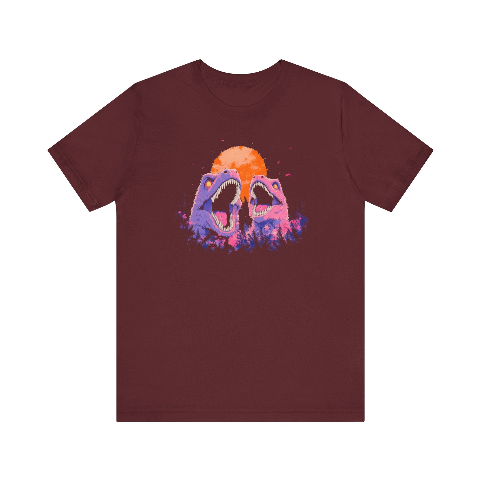 Dinosaur Sunset Graphic Tee