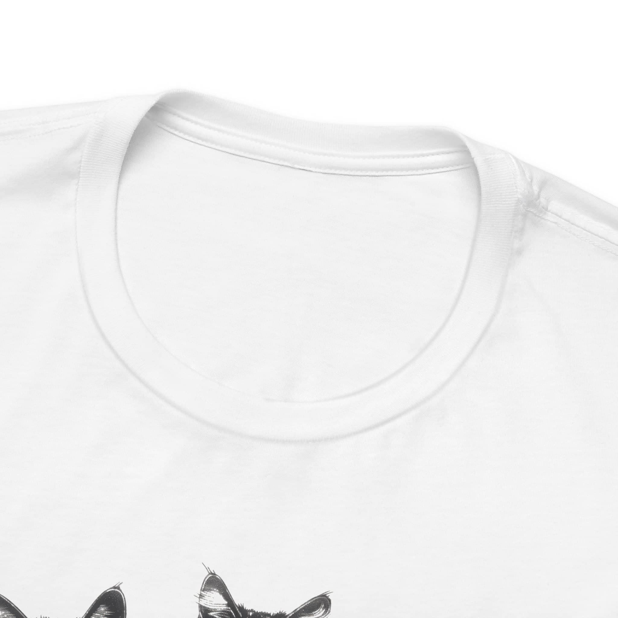 Cat Gang Shirt Funny Cat Lover Unisex Jersey Short Sleeve Tee