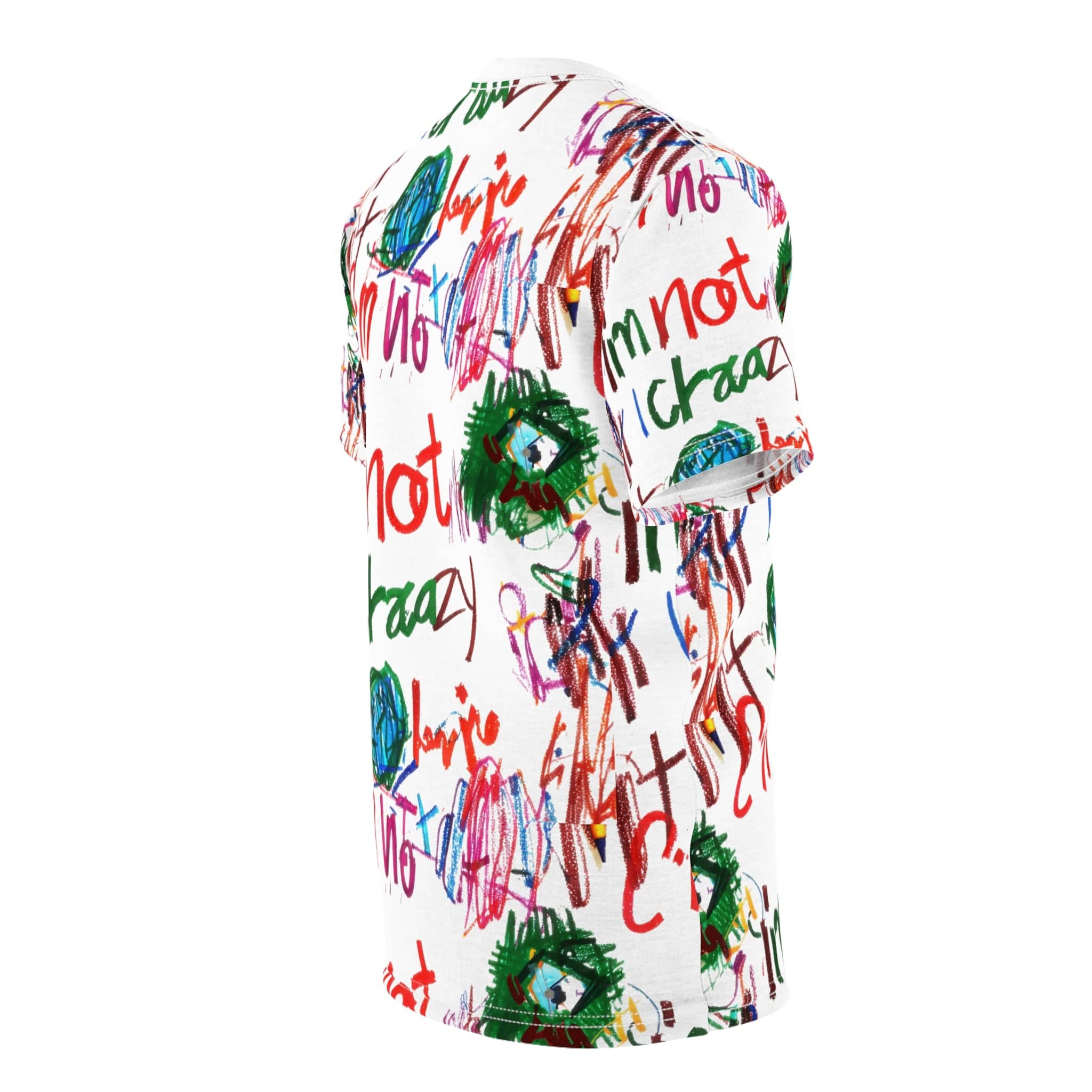 Creative Chaos Expression Unisex Cut & Sew Tee (AOP)