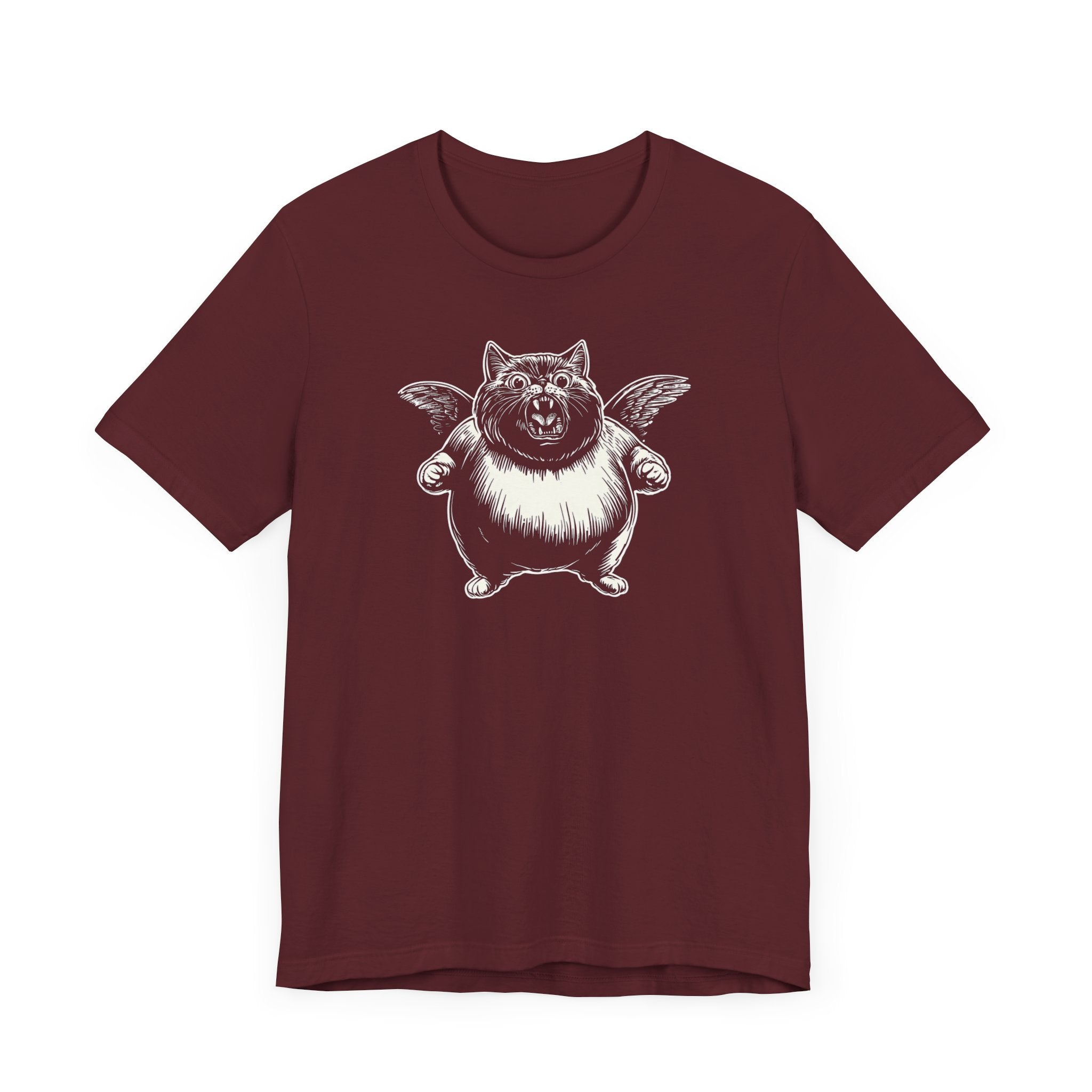 Whimsical Winged Cat T-Shirt