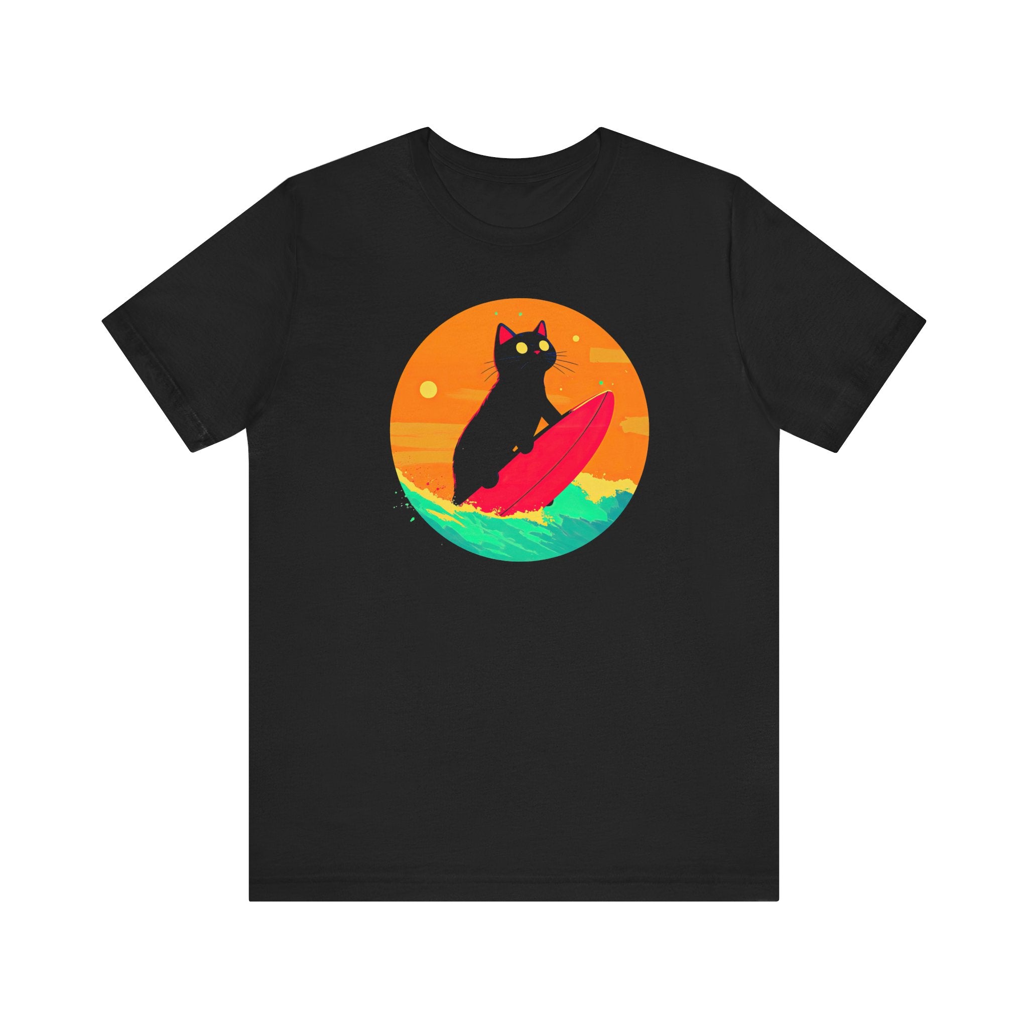 Surfing Cat T-Shirt