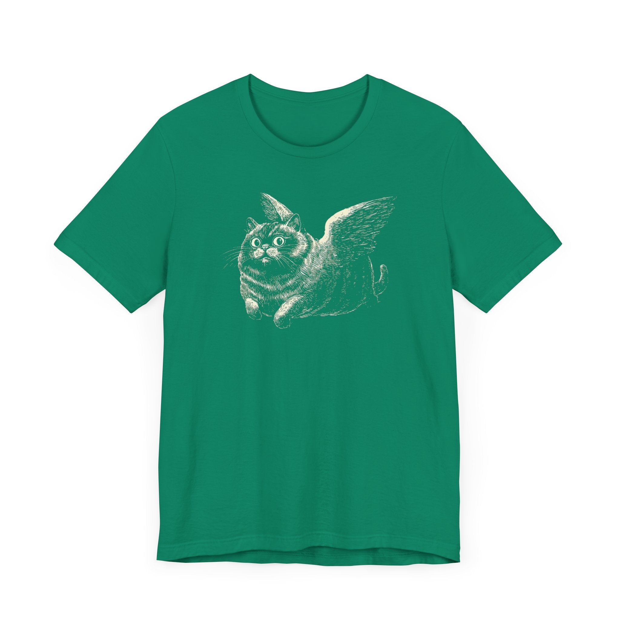 Flying Cat Graphic Tee