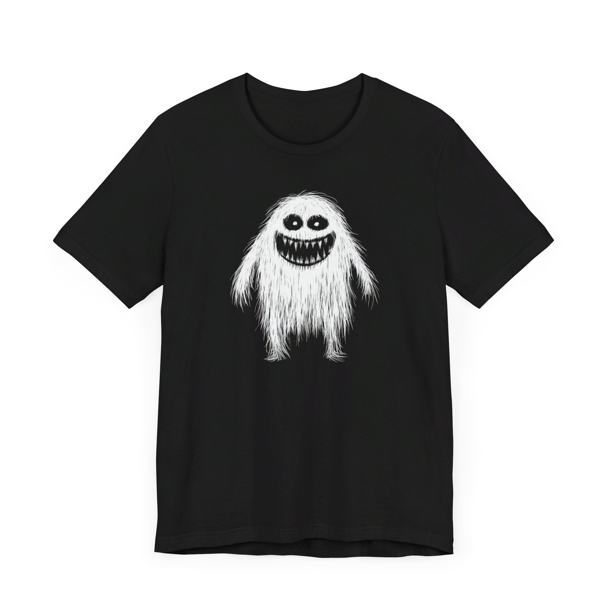 Creepy Furry Monster Graphic Tee