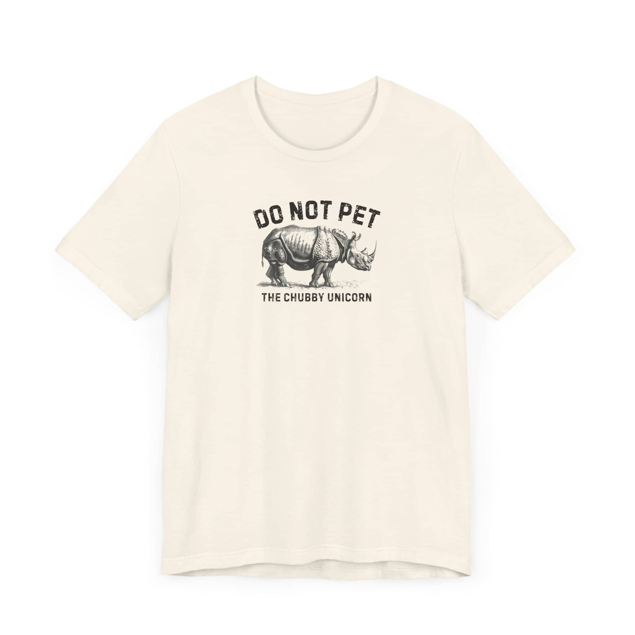 Do Not Pet The Chubby Unicorn Shirt Funny Rhino Lover Tee (XS to 5XL Edition)