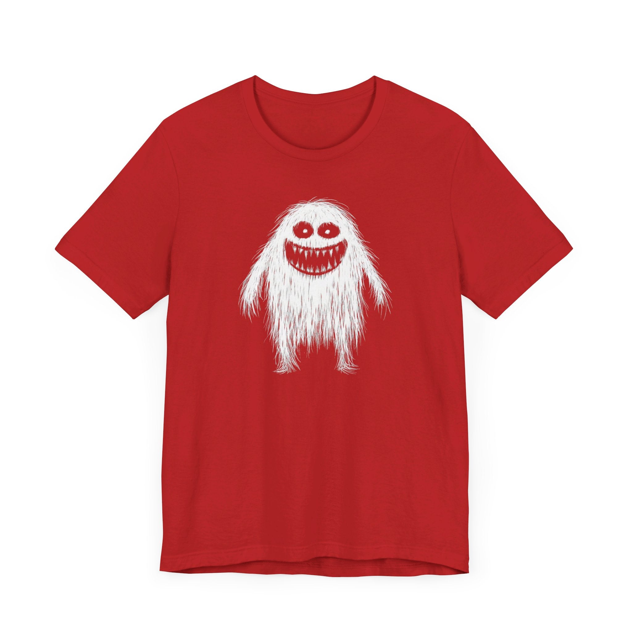 Creepy Furry Monster Graphic Tee