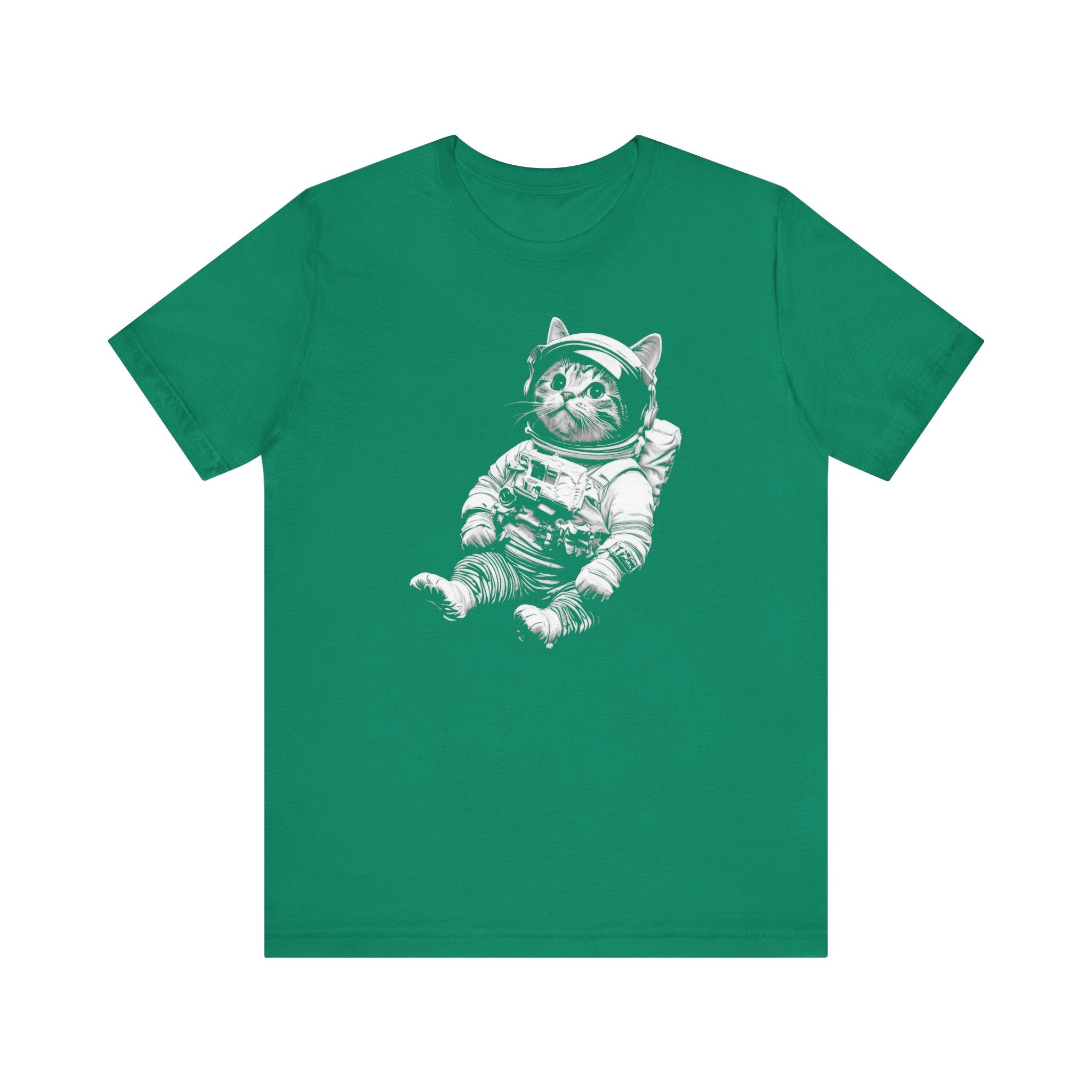 Chillin’ Space Cat Astronaut T-Shirt