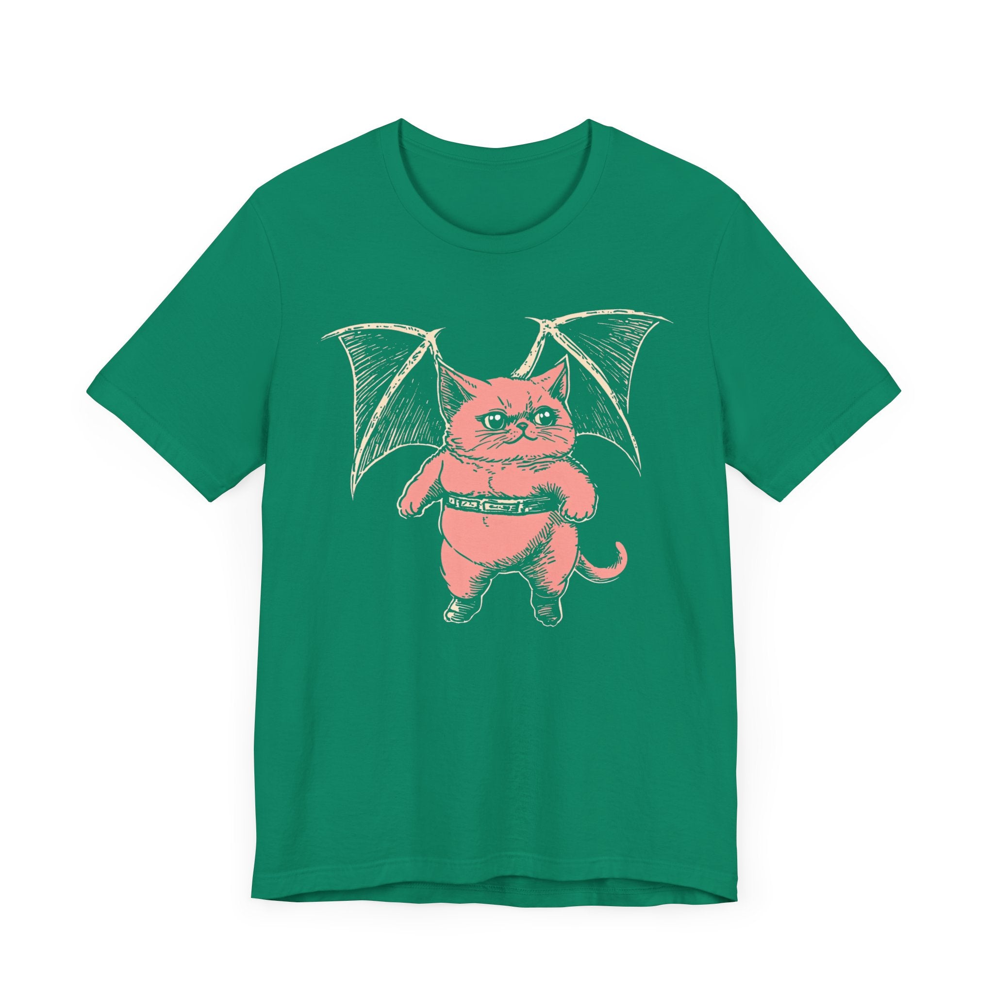 Bat-Winged Cat Graphic Tee