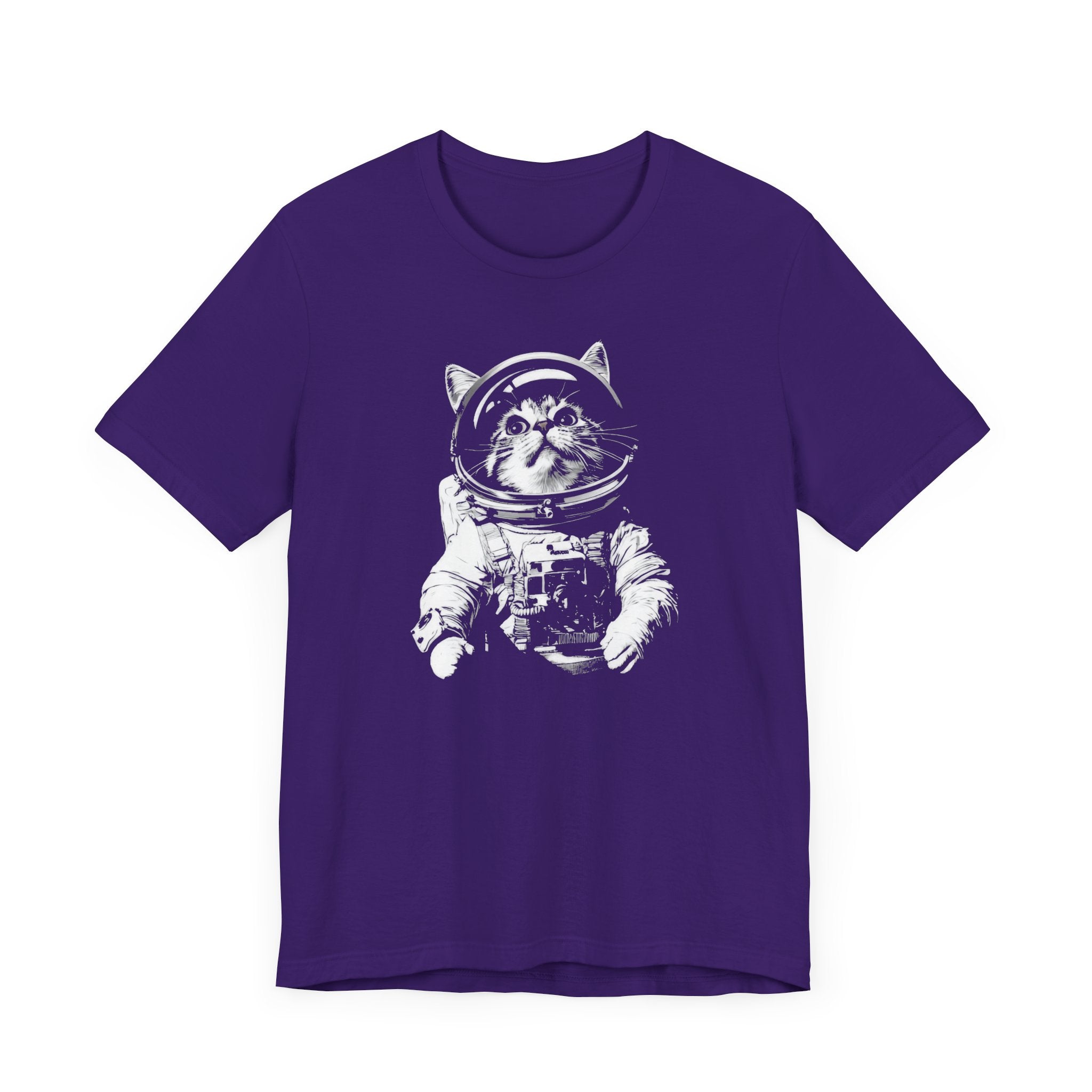 Space Cat Astronaut T-Shirt