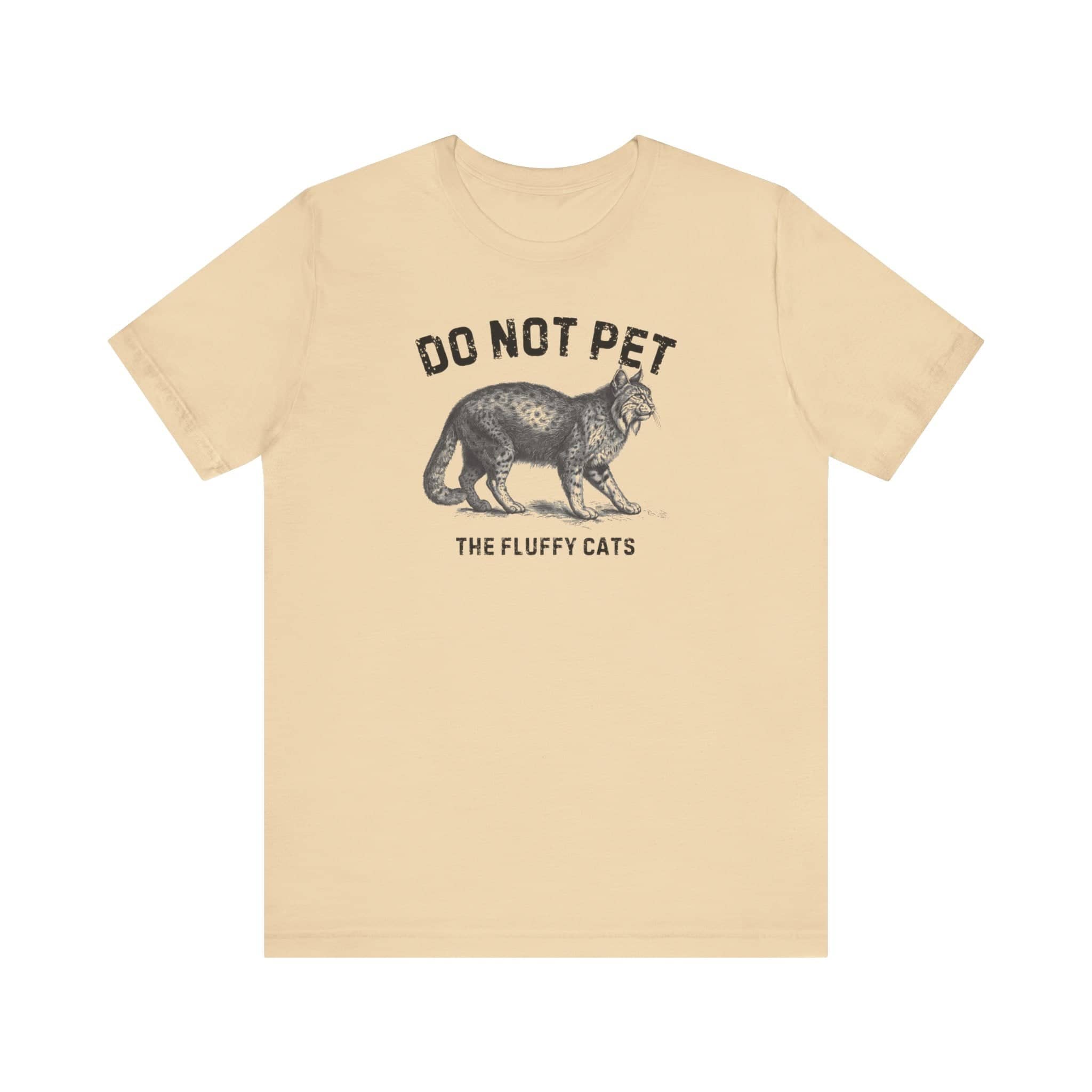 Do Not Pet The Fluffy Cats Shirt Funny Animal Lover Tee